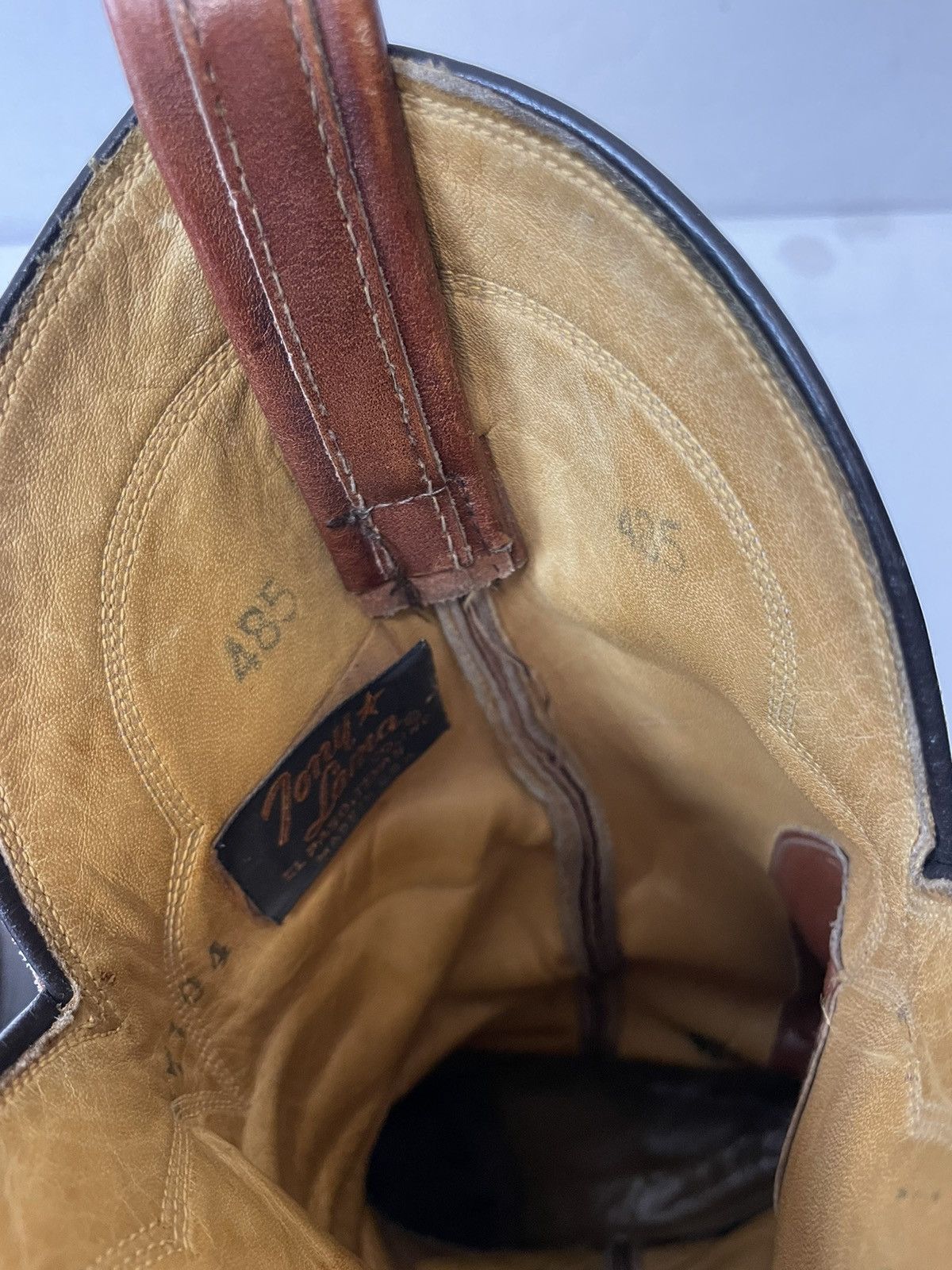 Tony Lama × Vintage Love Worn Western Boots Size US 9 / EU 42 - 9 Thumbnail