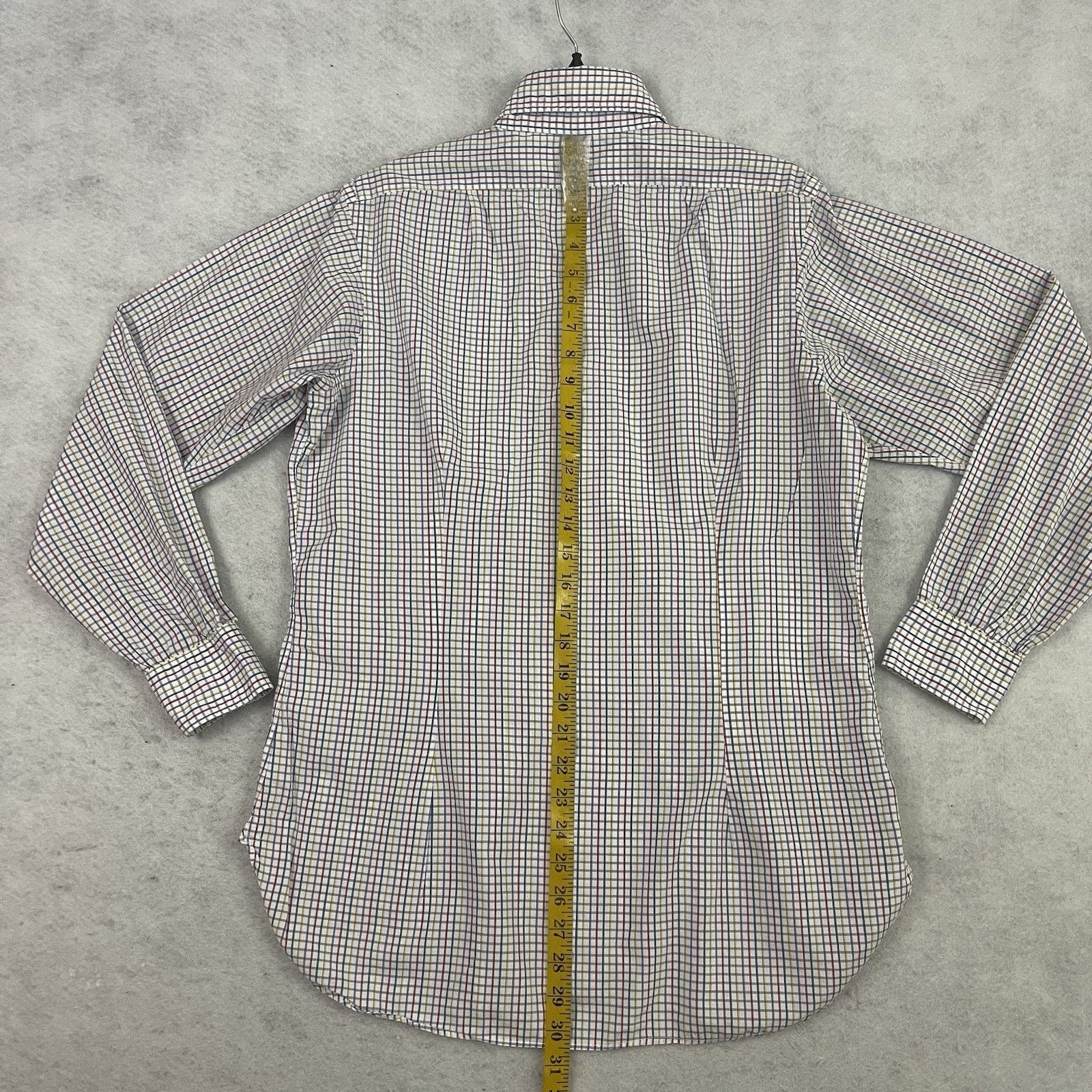Turnbull & Asser Turnbull & Asser Button Up Shirt Mens L Plaid Vintage Size US L / EU 52-54 / 3 - 5 Thumbnail