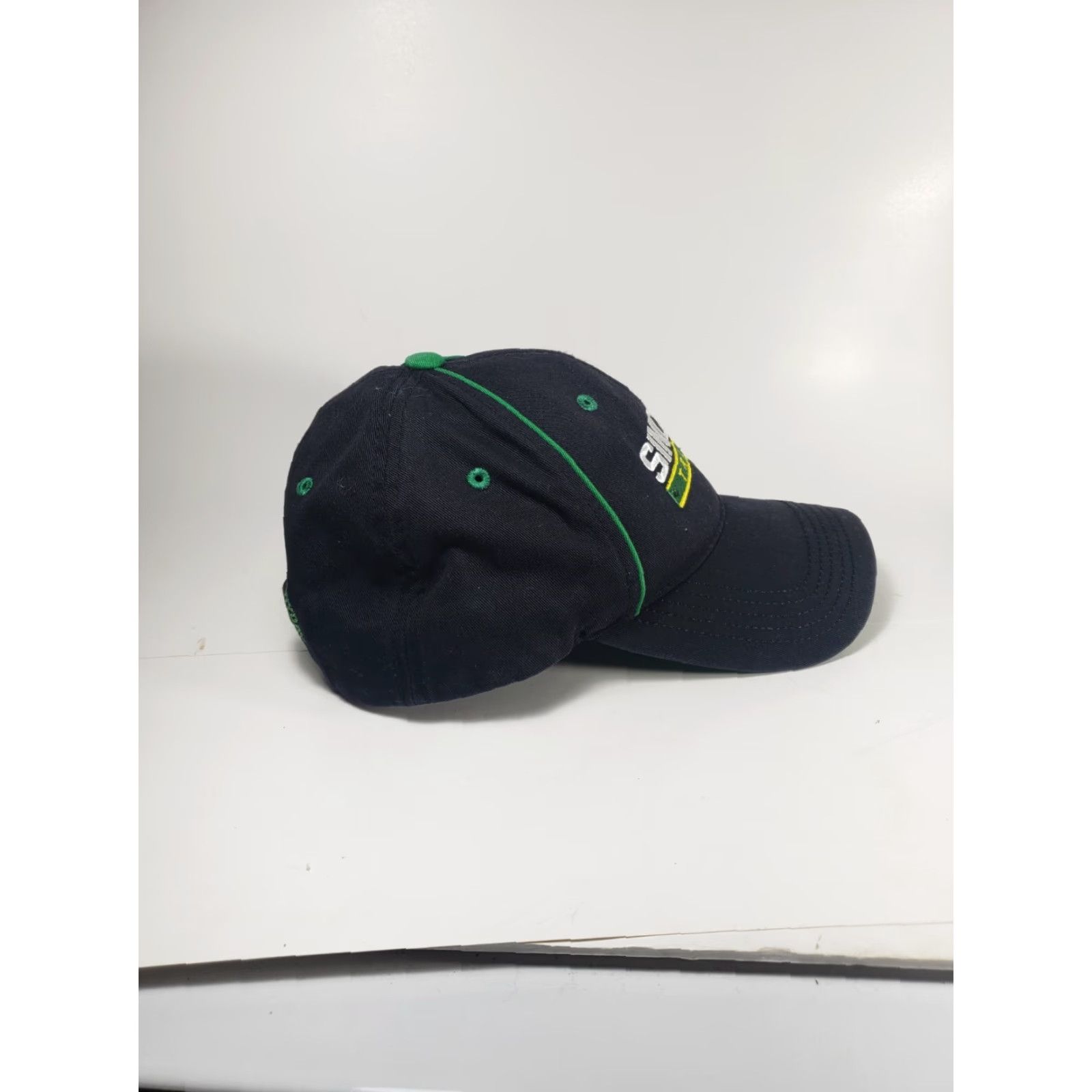 Vintage Nike Shirt Hat Mens Adjustable Black Green Sinclair Tractor MLB Baseball Cap Snapback Classic Washington IA Size ONE SIZE - 7 Thumbnail