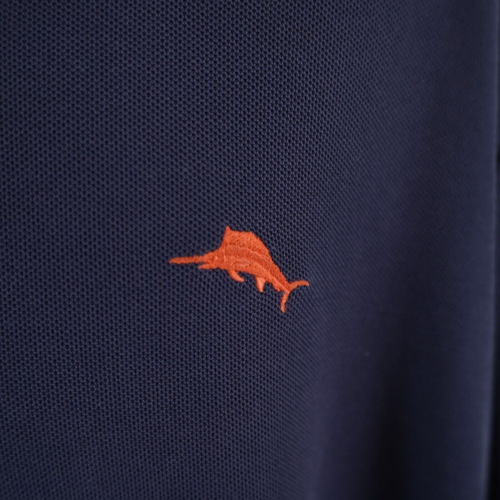 Tommy Bahama Tommy Bahama 2XL Blue Knit Supima Cotton Polo Shirt Short Sl Size US XXL / EU 58 / 5 - 3 Thumbnail