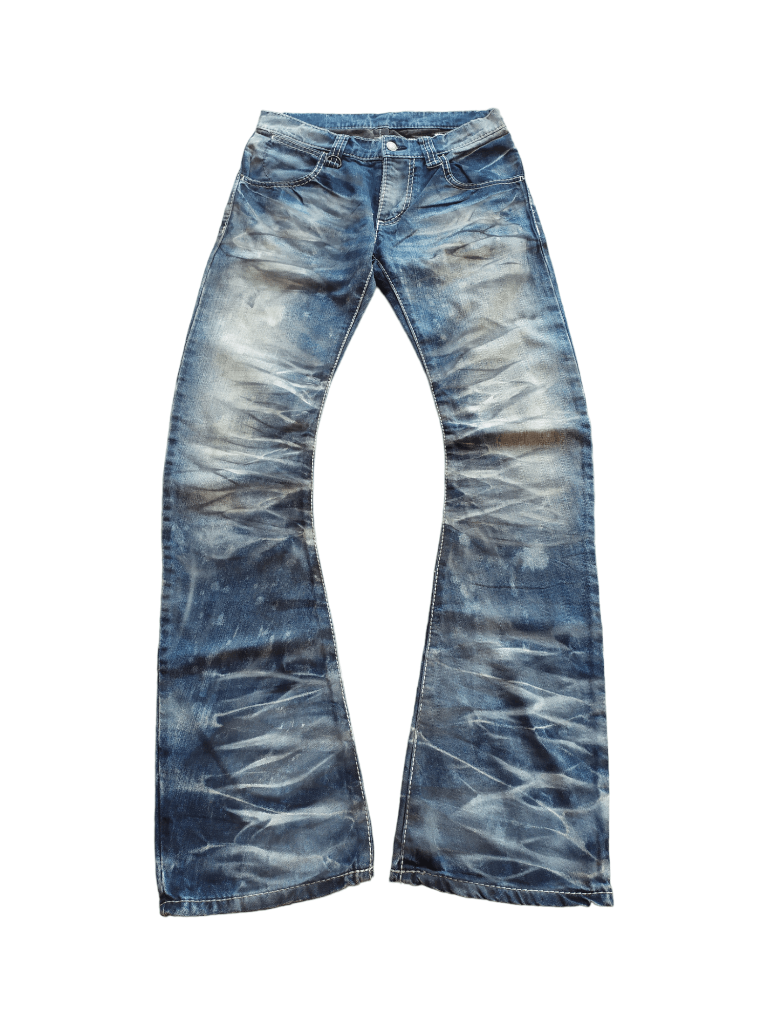 Flared Buffalo Bobs Chice Of Playboy Wash Jeans
