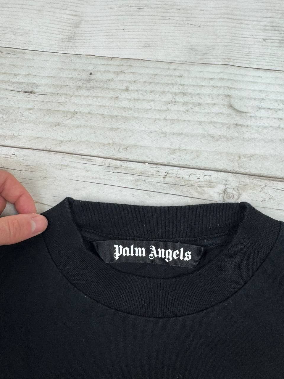Palm Angels Palm Angels Dubai Sprayed Logo Tee Size US L / EU 52-54 / 3 - 5 Thumbnail