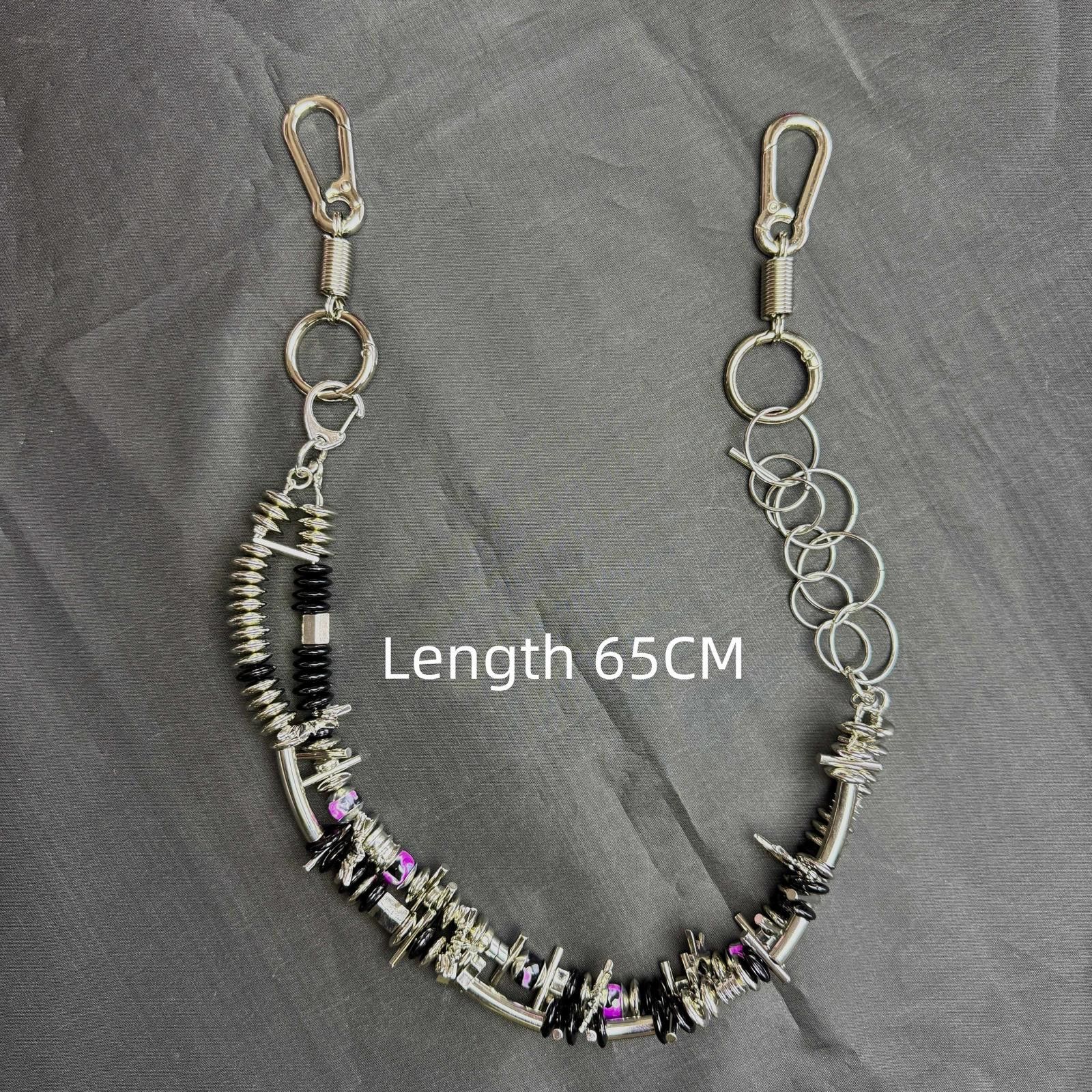 Other Stylish Black & Silver Accessory Chain Size ONE SIZE - 3 Thumbnail