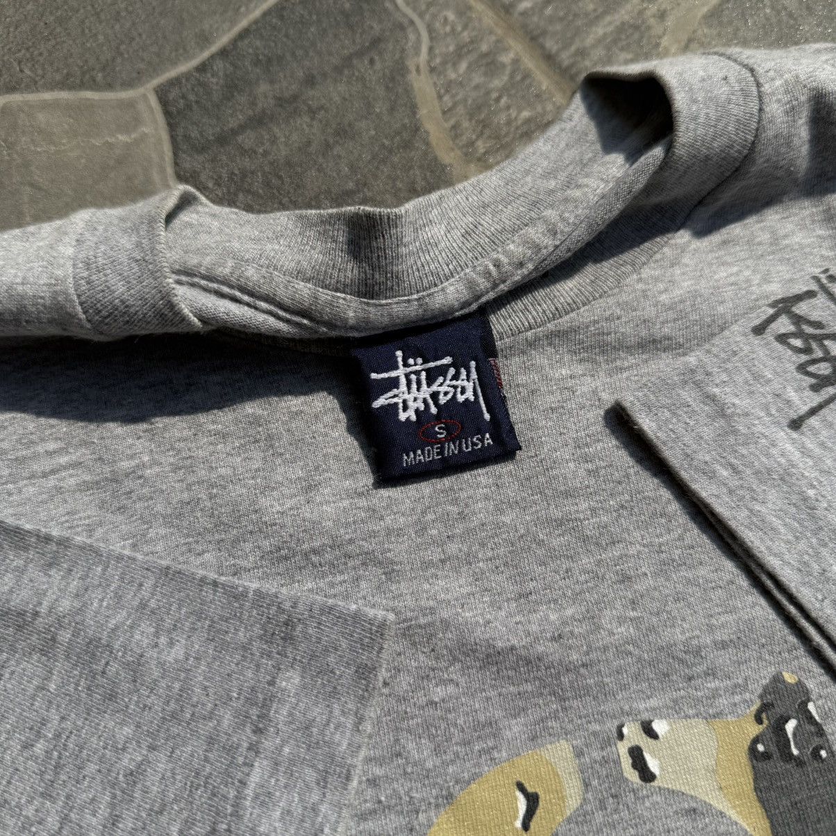 Stussy Stussy logo S 90's Vintage Size US S / EU 44-46 / 1 - 4 Thumbnail