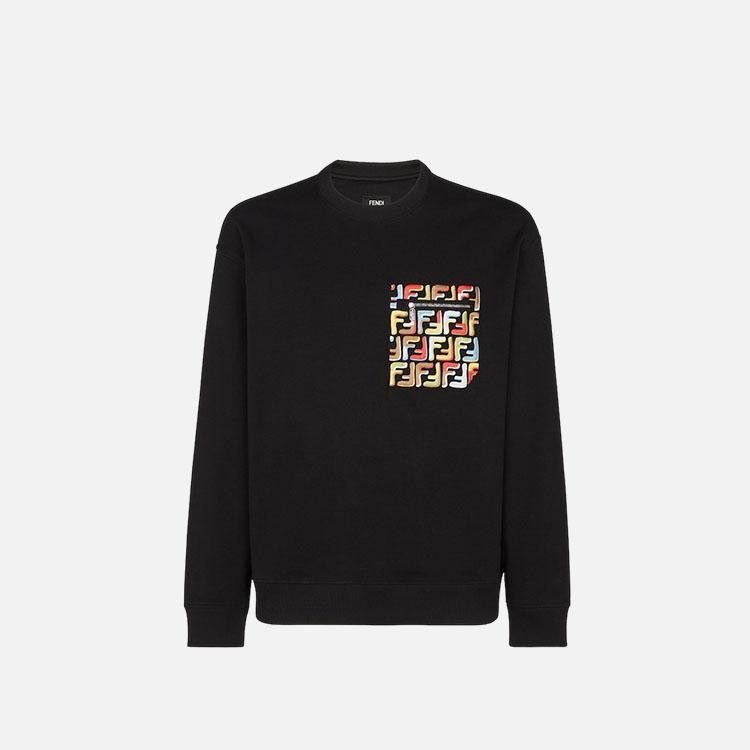 Fendi o1s1wg111125 Sweatshirt in Black Size US M / EU 48-50 / 2 - 1 Preview