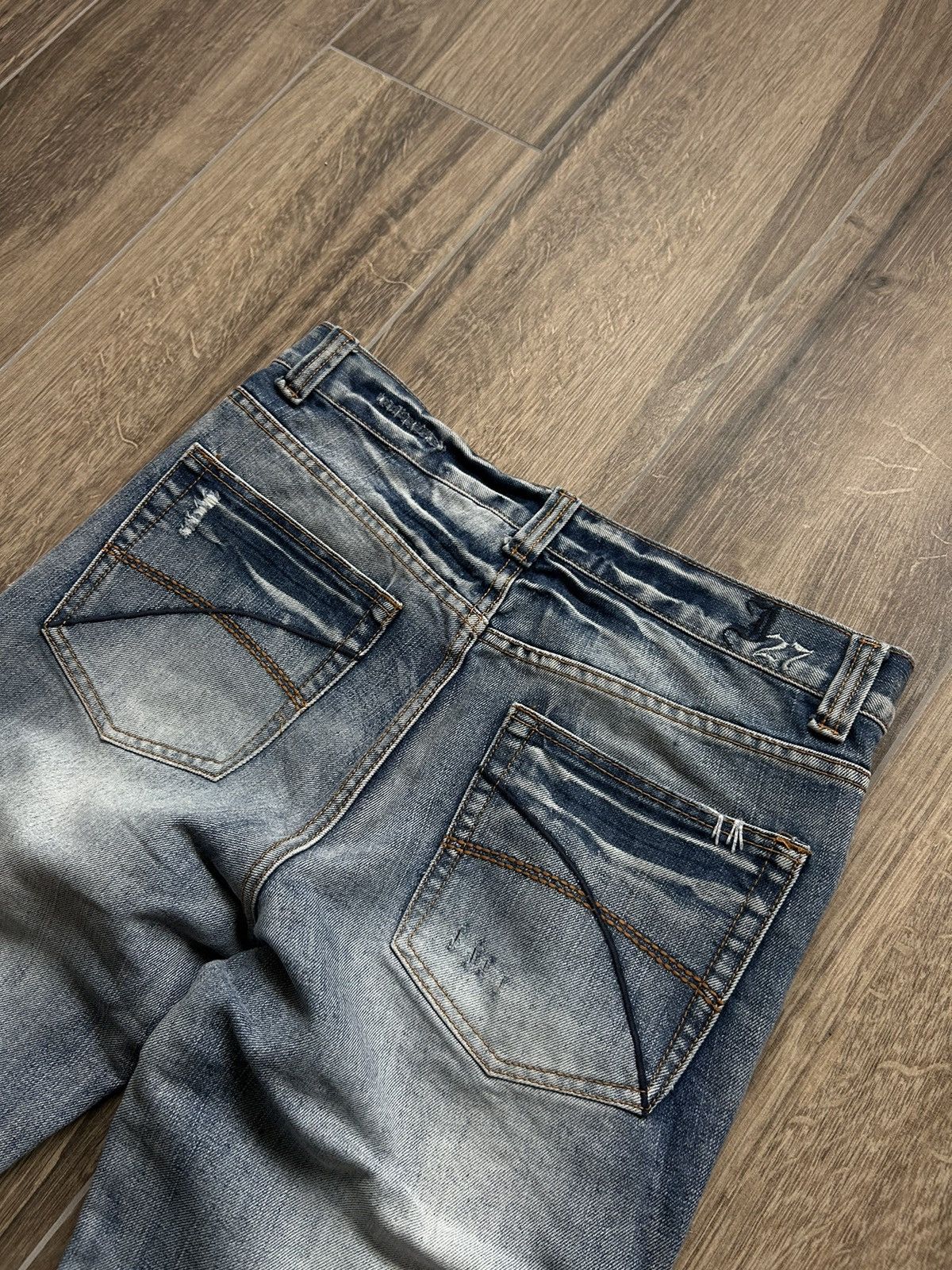 Vintage Vintage Avant-Garden jeans 2000s y2k rock Size US 32 / EU 48 - 6 Thumbnail