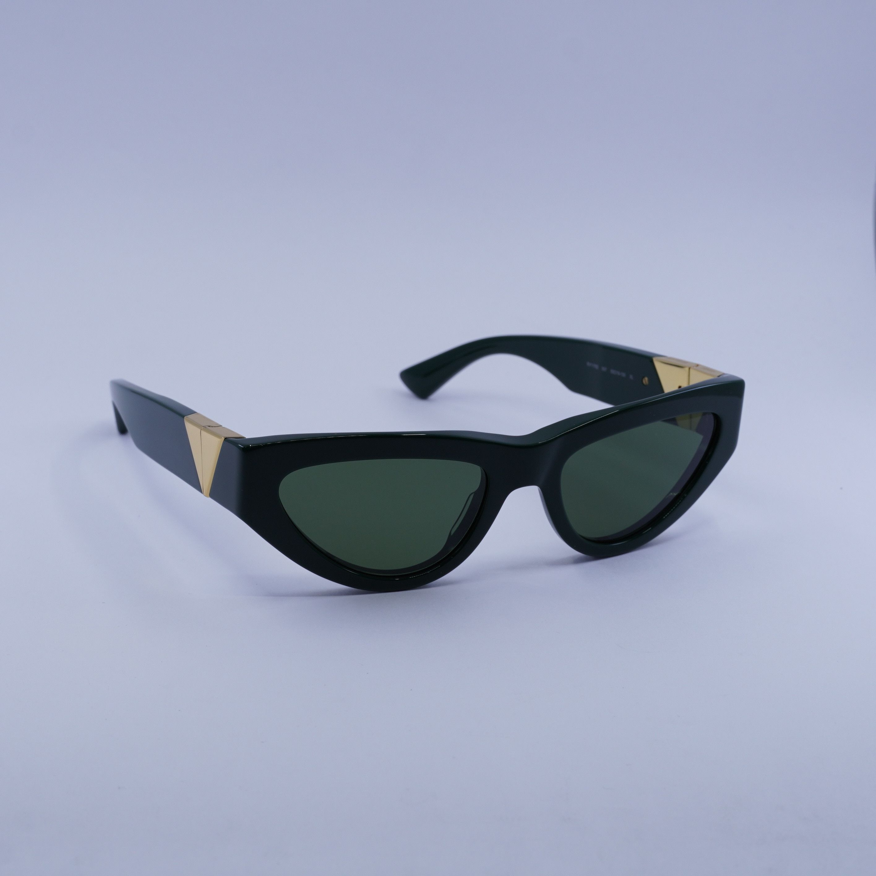 Bottega Veneta BV1018S 006 Sunglasses Brown Ivory Cat Eye Frame, Brown Lenses Bottega Veneta Bottega Veneta BV1018S 006 Sunglasses Brown  main image 3