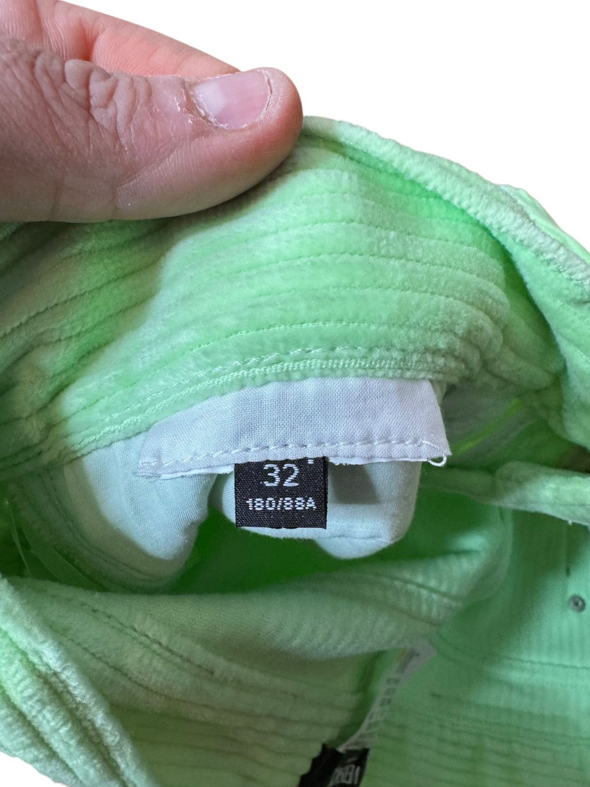 Versace Versace lime corduroy pants – SS24 sample – size 32 Size US 32 / EU 48 - 5 Thumbnail