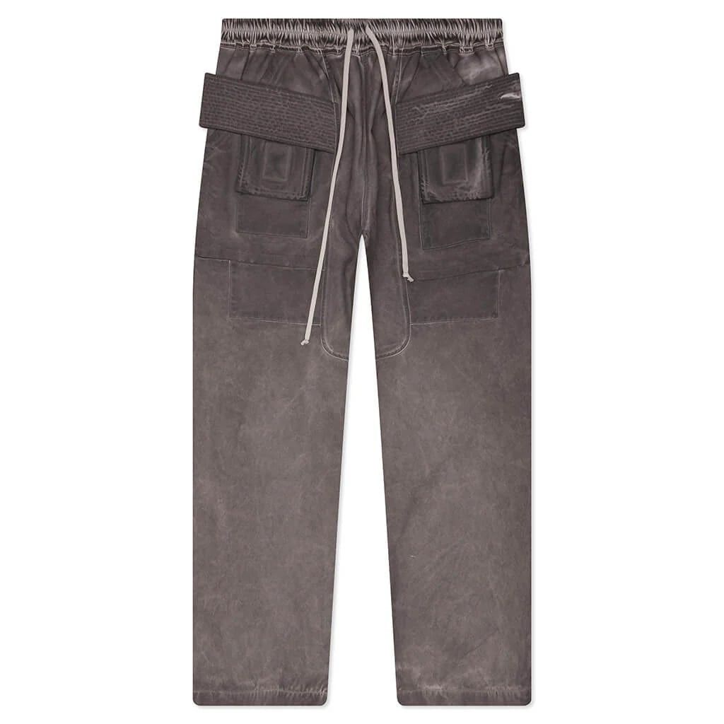 Rick Owens DRKSHDW Creatch Wide Cargo Drawstring Pants Dust Size US 28 / EU 44 - 1 Preview