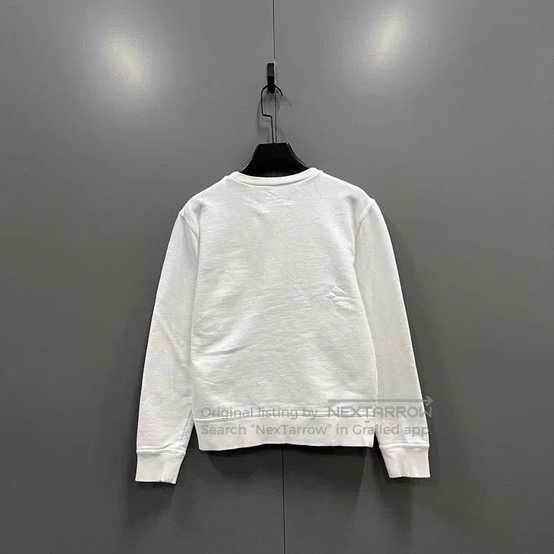 Maison Margiela Maison Margiela White embroidered logo sweatshirt Size US S / EU 44-46 / 1 - 2 Thumbnail