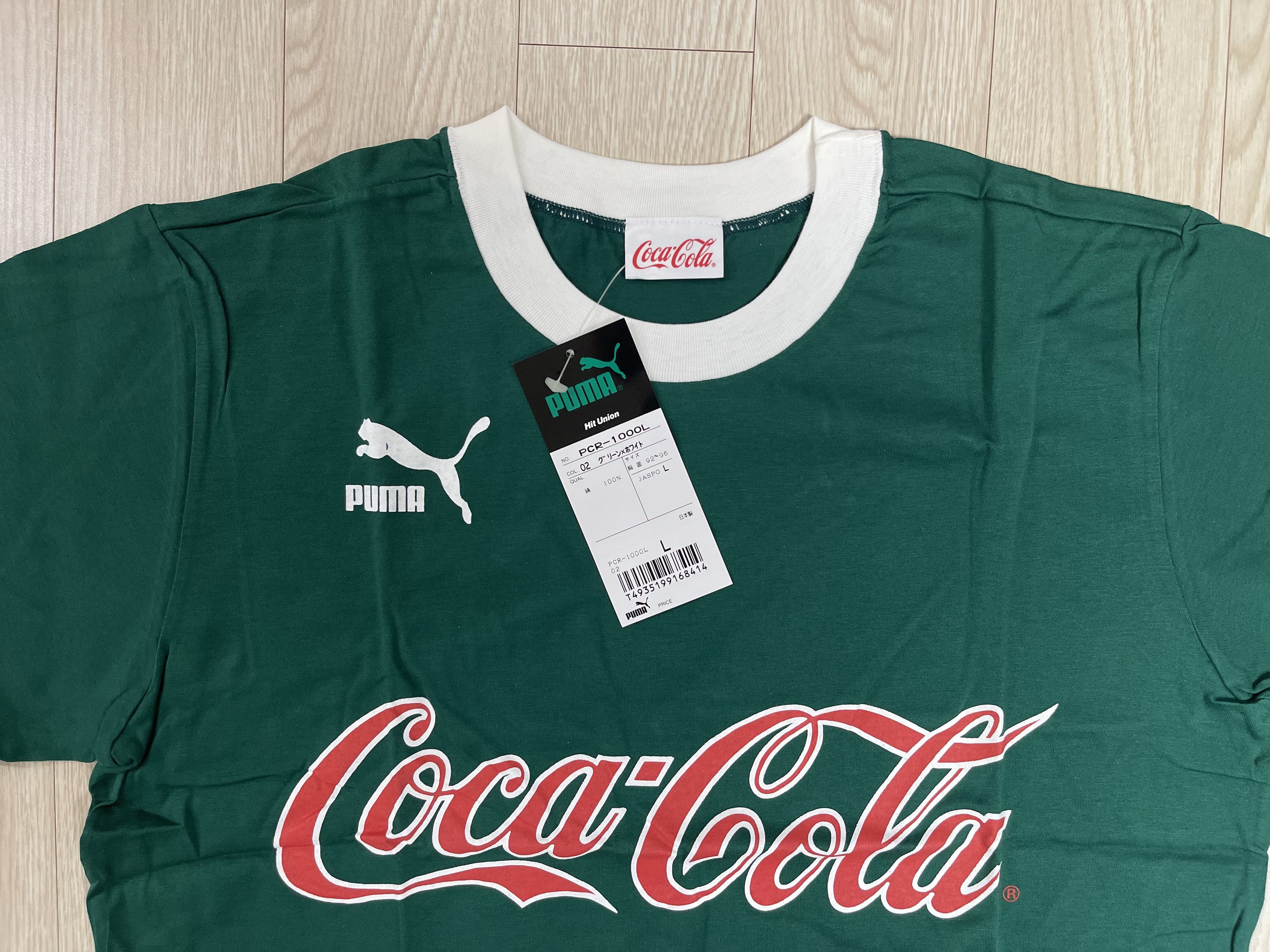 Coca Cola Puma x Coca-cola 90s Old JAPAN Vintage L/S Tee Size US L / EU 52-54 / 3 - 2 Thumbnail