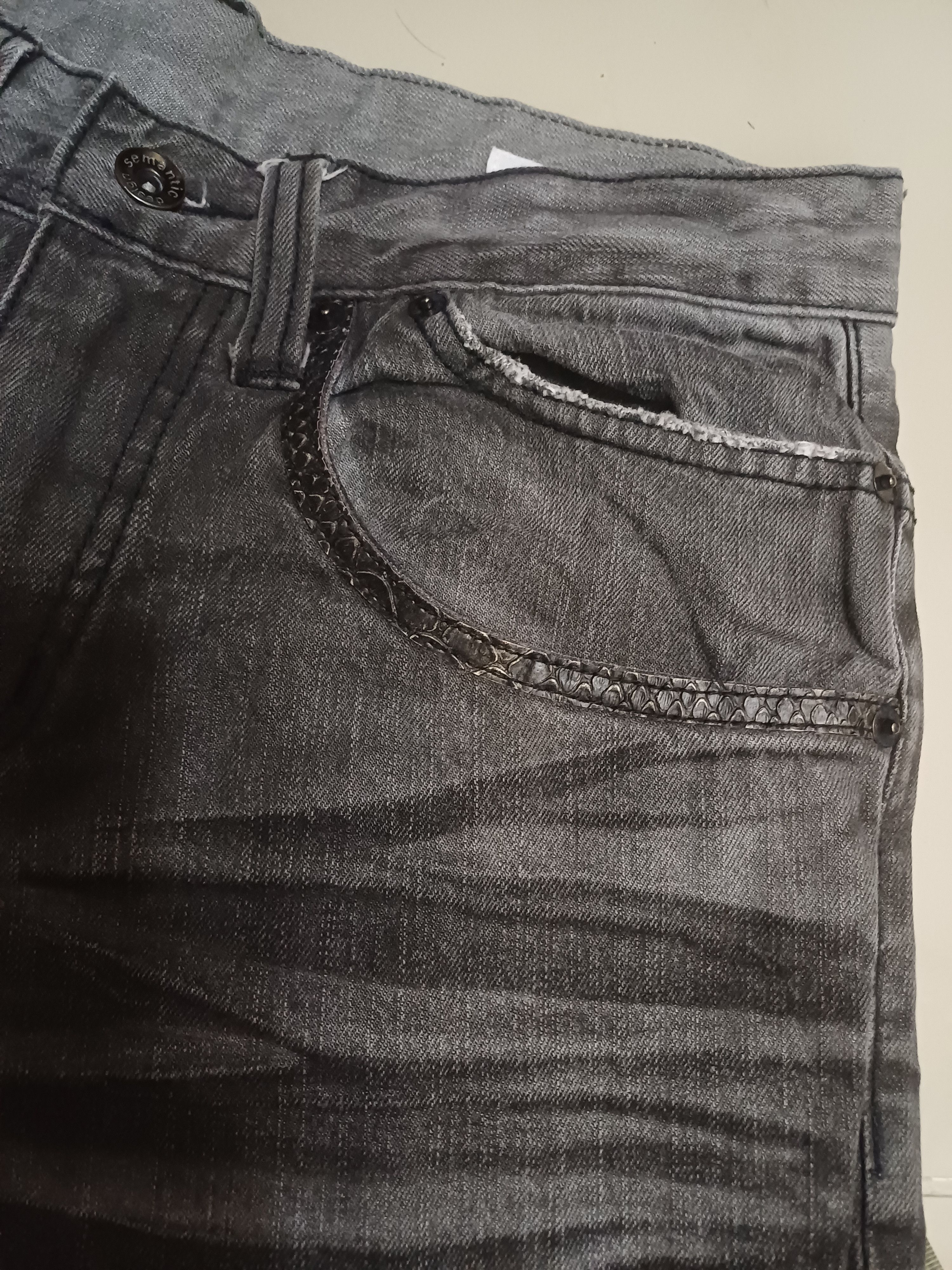 semanticdesign 💥Crazy flared & distressed design Jeans Size US 30 / EU 46 - 15 Thumbnail