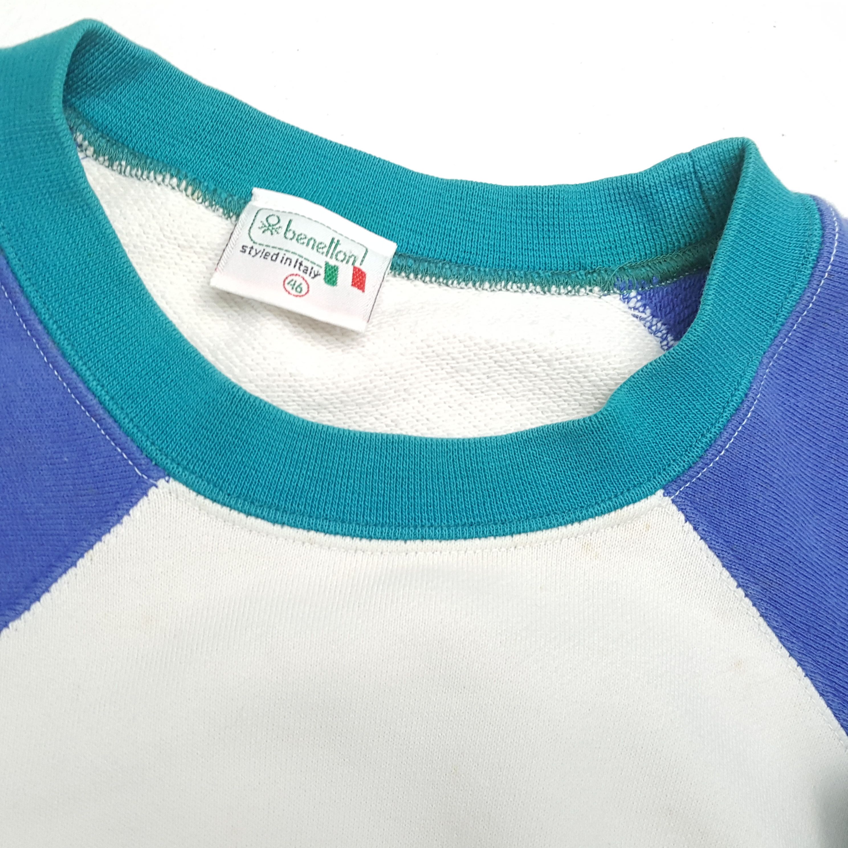 Benetton × Vintage BENETTON FORMULA Streetwear Style Sweatshirt Size US L / EU 52-54 / 3 - 10 Thumbnail