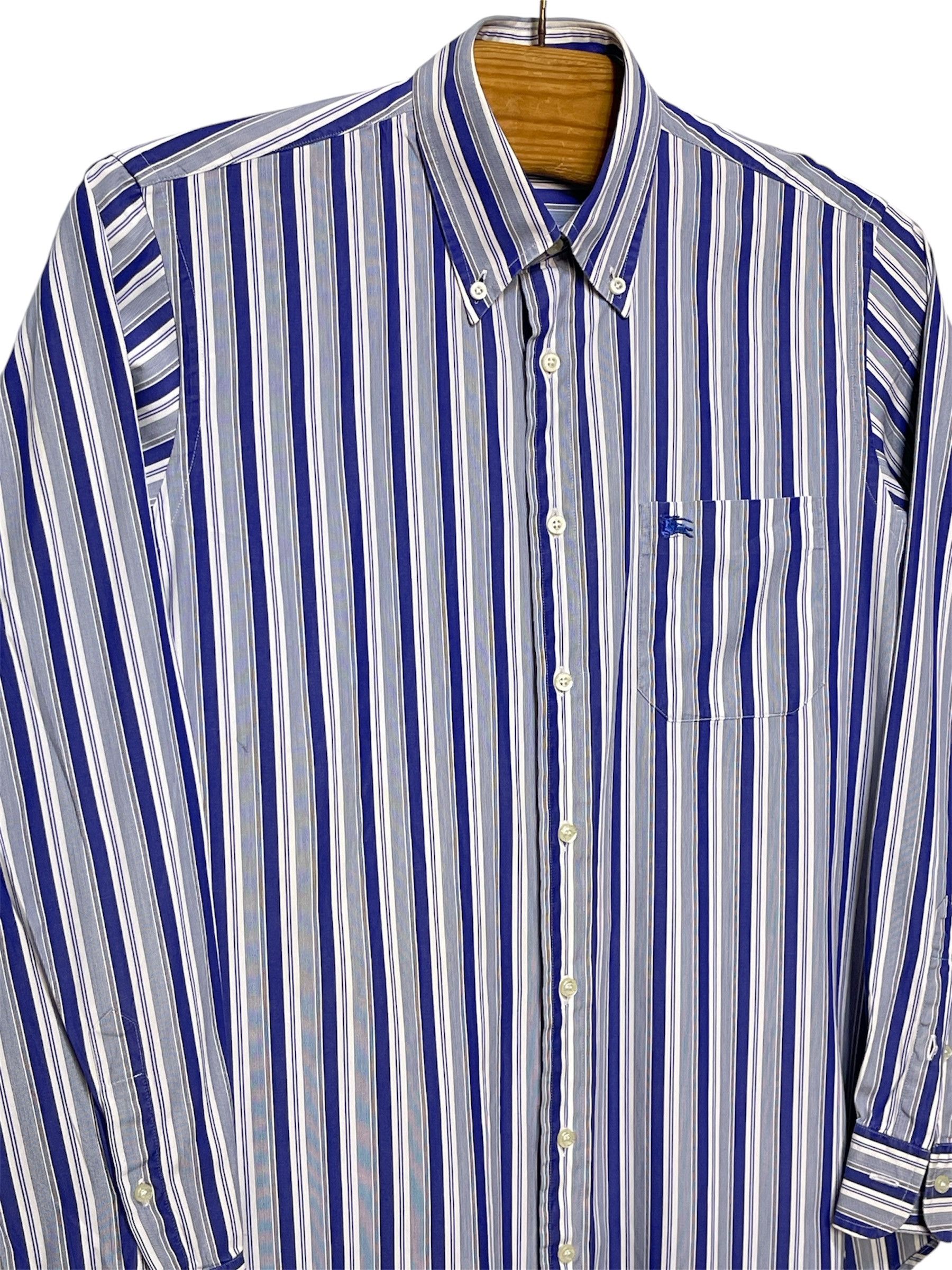 Burberry 🔥 vintage Striped shirt Burberry london size M Size US M / EU 48-50 / 2 - 3 Thumbnail