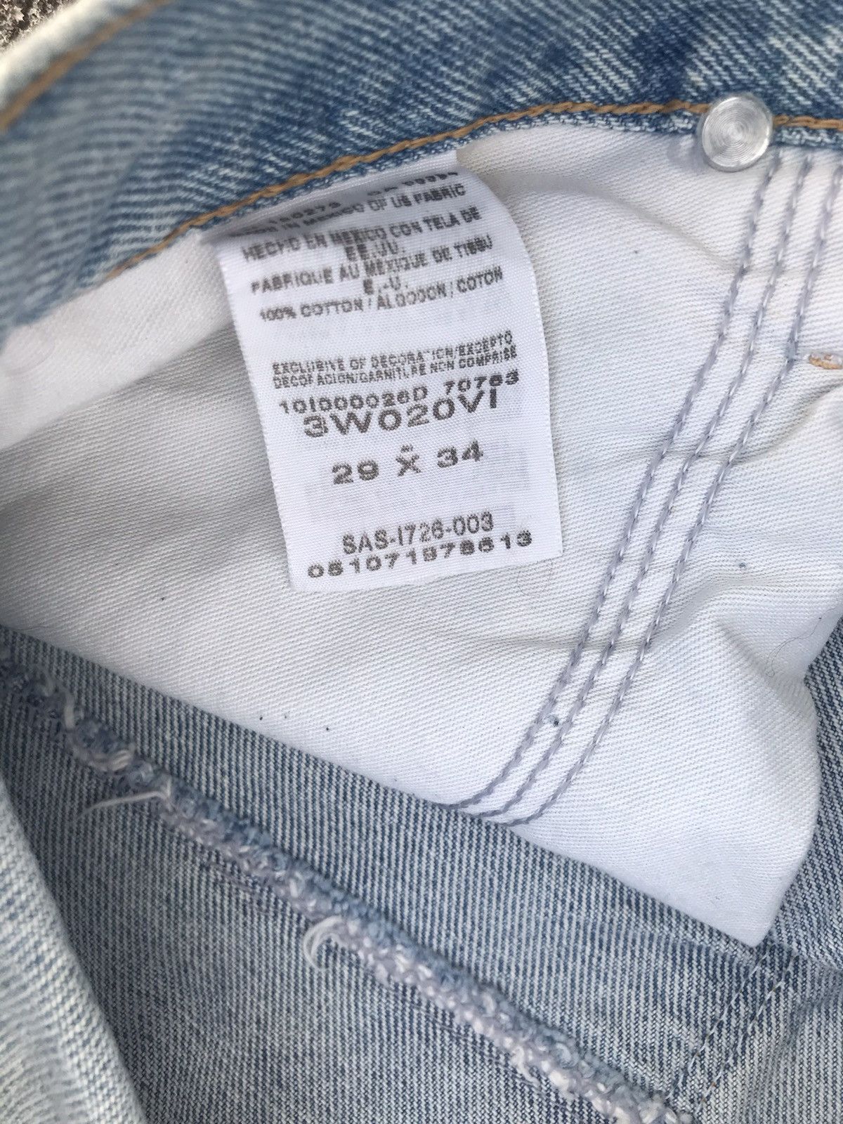 Designer × Wrangler Wrangler Carpenter Y2K Baggy Jeans Size US 29 - 14 Thumbnail