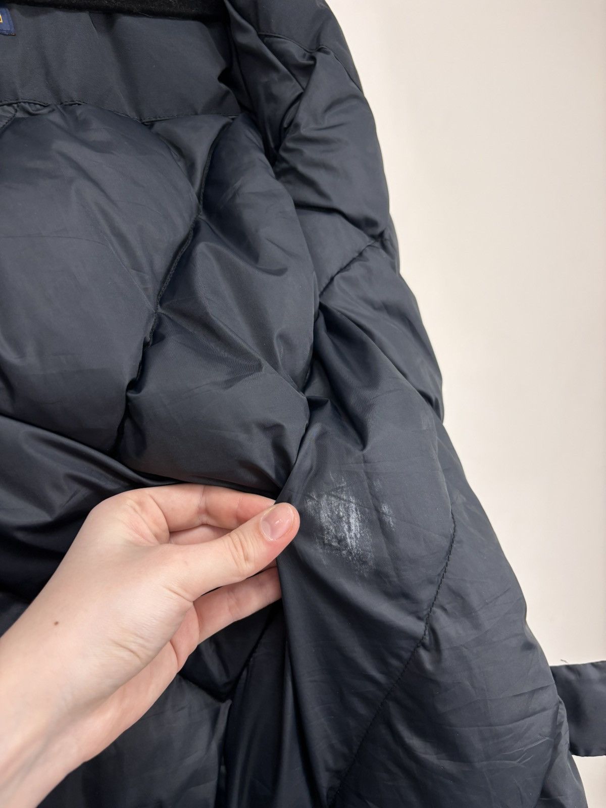 Woolrich Woolen Mills Woolrich Women’s Arctic Parka In Ramar Cloth Navy Blue Coat Size XS / US 0-2 / IT 36-38 - 16 Thumbnail