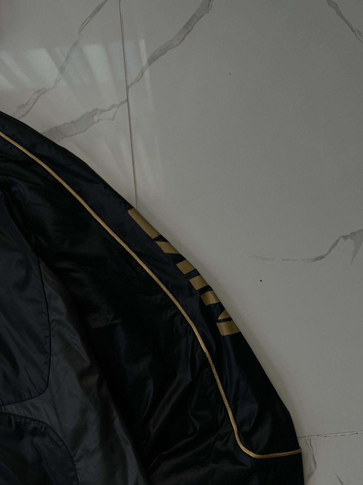 Nike × Vintage 90’s NIKE GORPCORE SLEEVE SPELLOUT LOGO SWOOSH Y2K JACKET Size US XL / EU 56 / 4 - 4 Thumbnail
