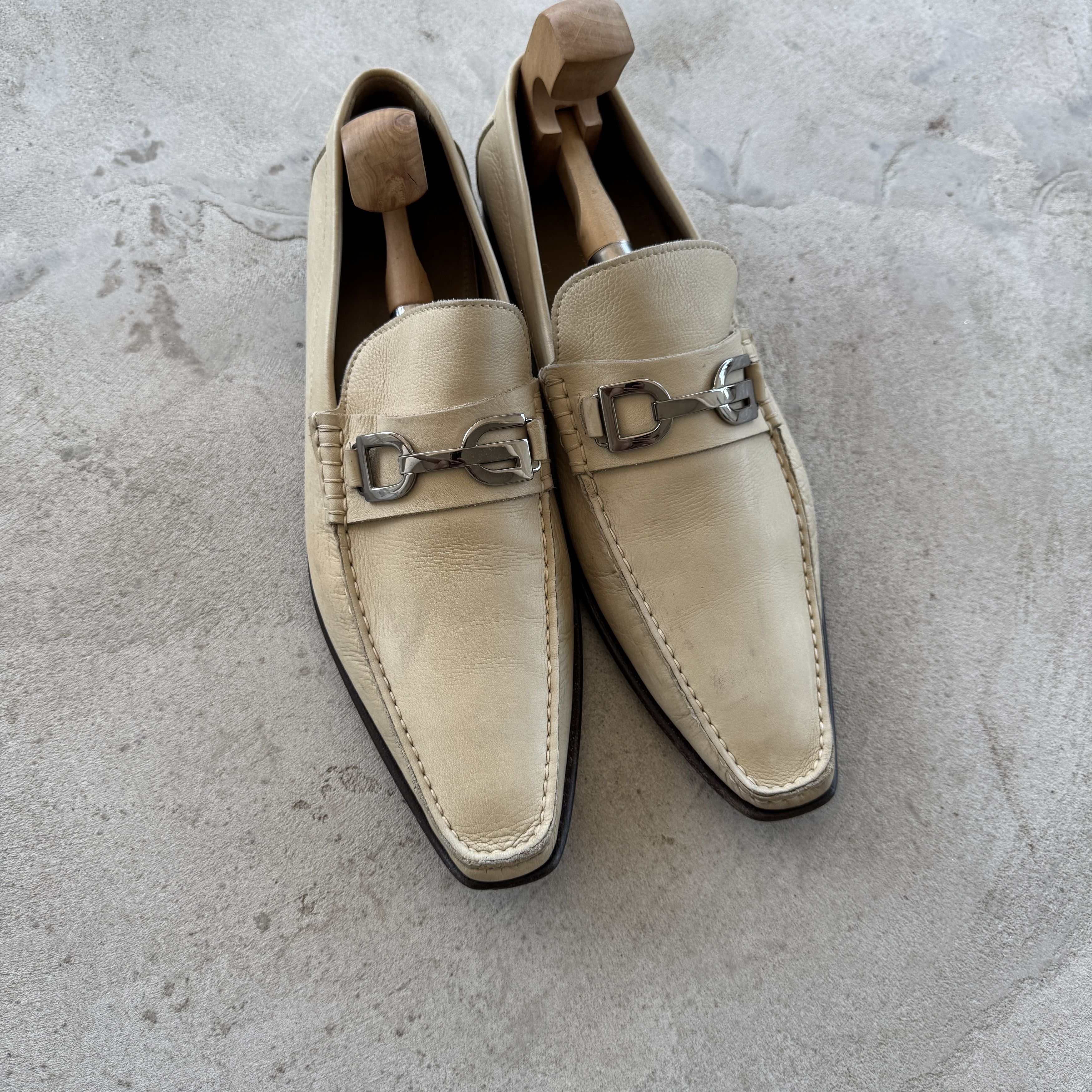 Dolce & Gabbana Vintage 90s Dolce & Gabbana Leather Shoes Size US 10 / EU 43 - 3 Thumbnail
