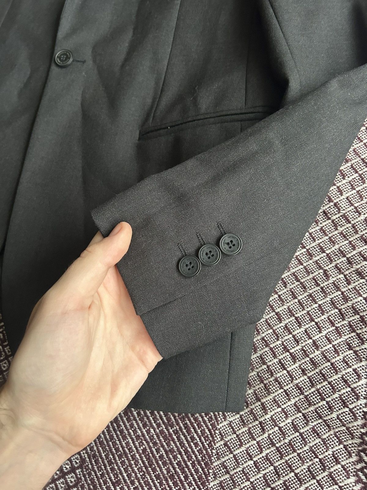 Emporio Armani Emporio Armani Vintage Blazer Coat Made In Italy Size 48S - 3 Thumbnail