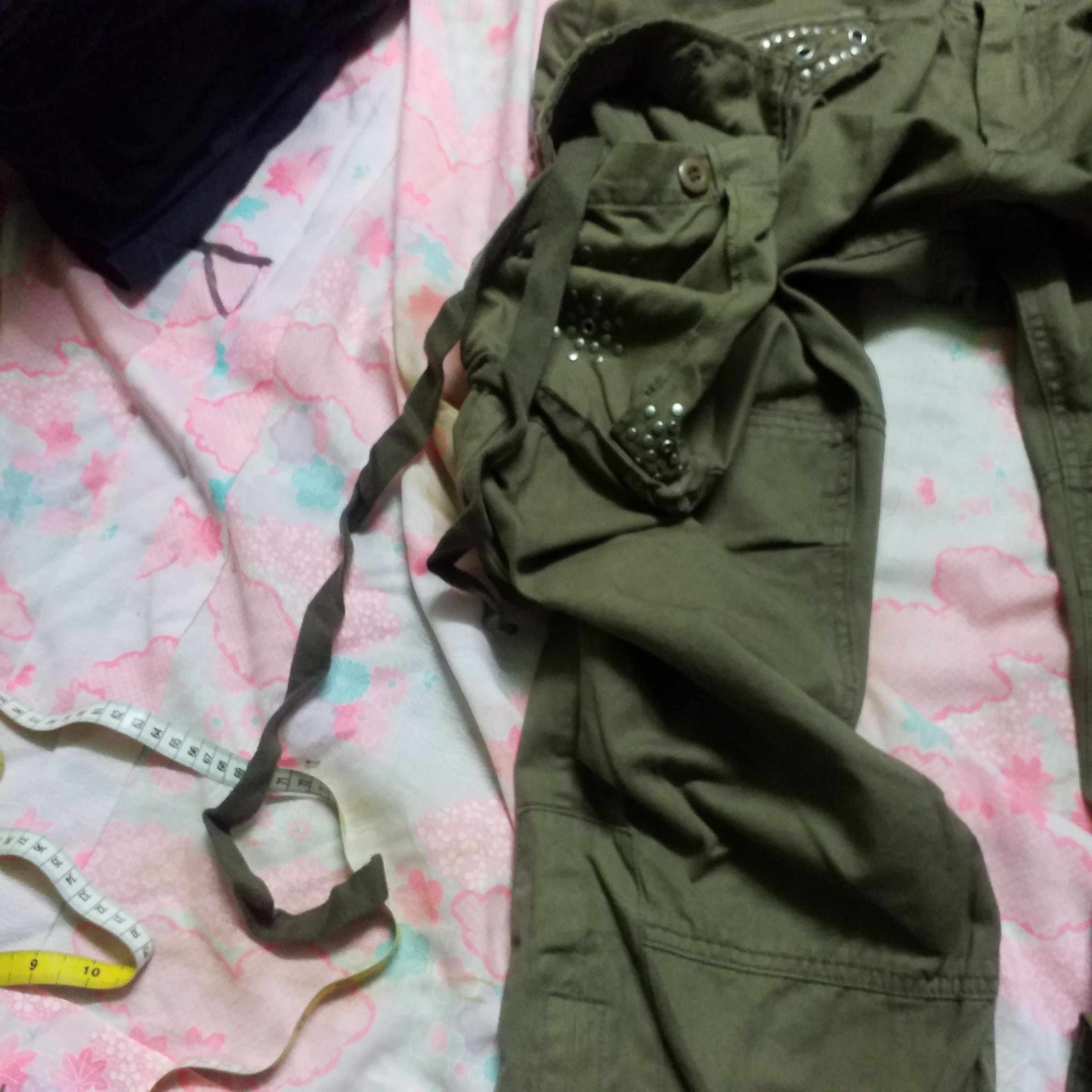 Other ASYMETRIC CARGO PANT BONDAGE PUNK STREETWEAR SIZE M Size 34" / US 12 / IT 48 - 5 Thumbnail