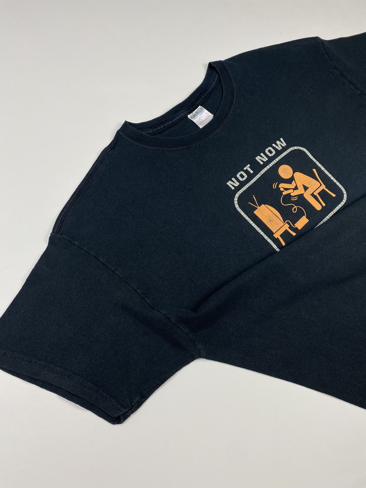 Vintage 🔥LASTDROP🔥 Mid 2000s Not Now Im Busy Funny Gamer T-shirt Size US XXL / EU 58 / 5 - 6 Thumbnail