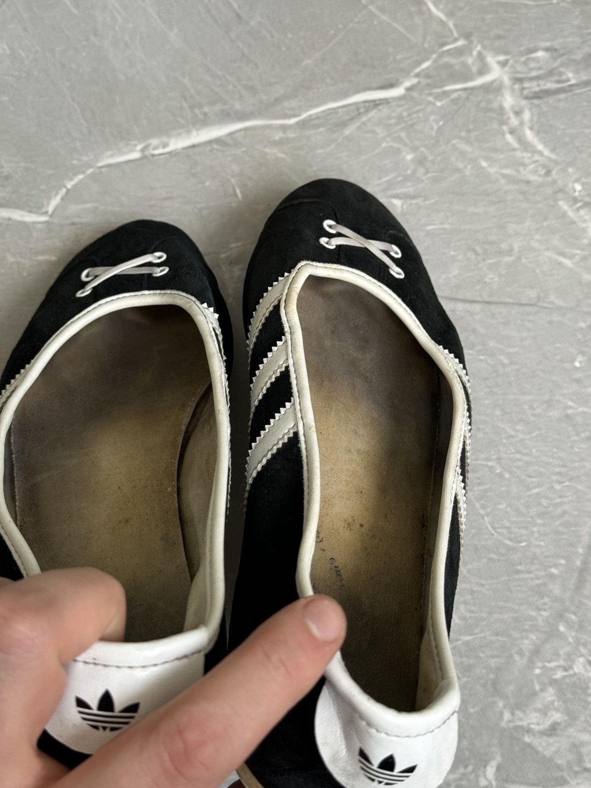 Adidas Vintage Adidas Sleek Series Suede Ballet Flats Y2k Size US 9.5 / IT 39.5 - 13 Thumbnail