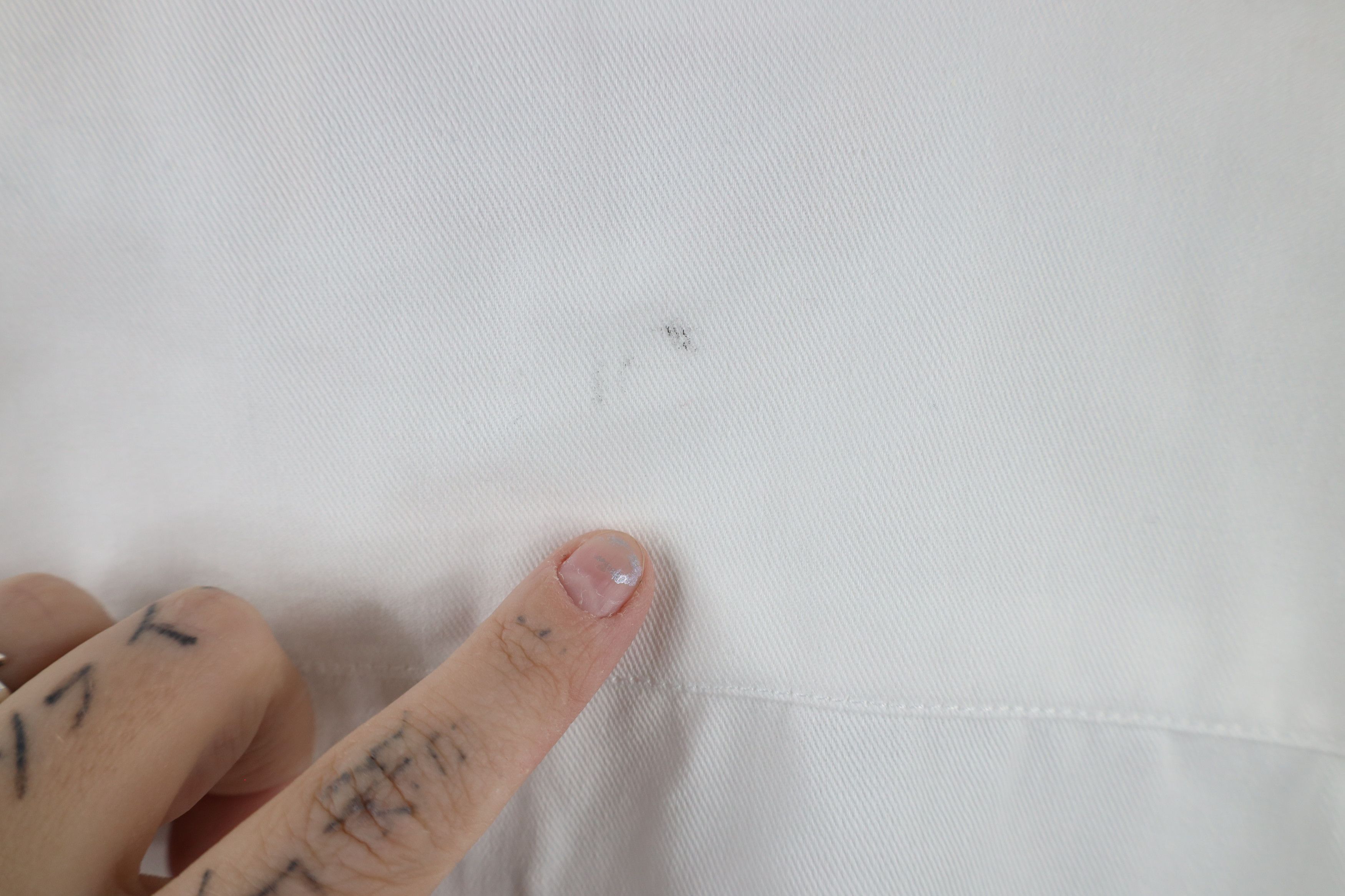 Big Mac × Vintage Vintage 90s Big Mac Mechanic Collared Button Shirt White Size US L / EU 52-54 / 3 - 8 Thumbnail