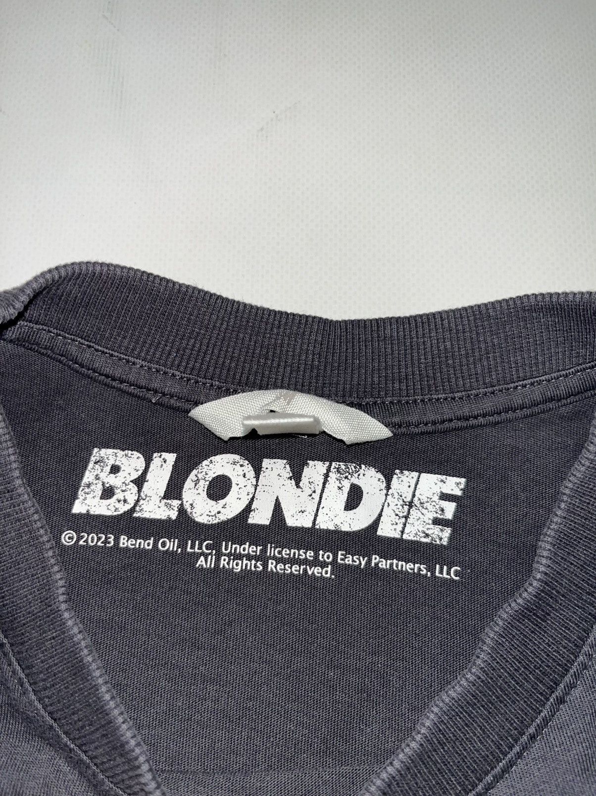 Band Tees Blondie Punk Rock Grunge Official T-shirt Oversized Size US M / EU 48-50 / 2 - 3 Thumbnail