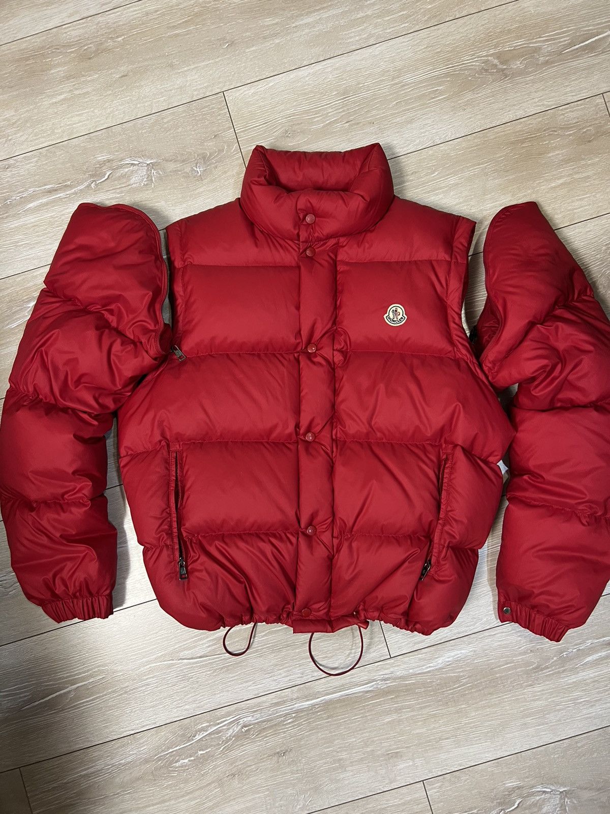 Moncler Vintage Moncler Down puffer transformer vest jacket Size US XL / EU 56 / 4 - 3 Thumbnail