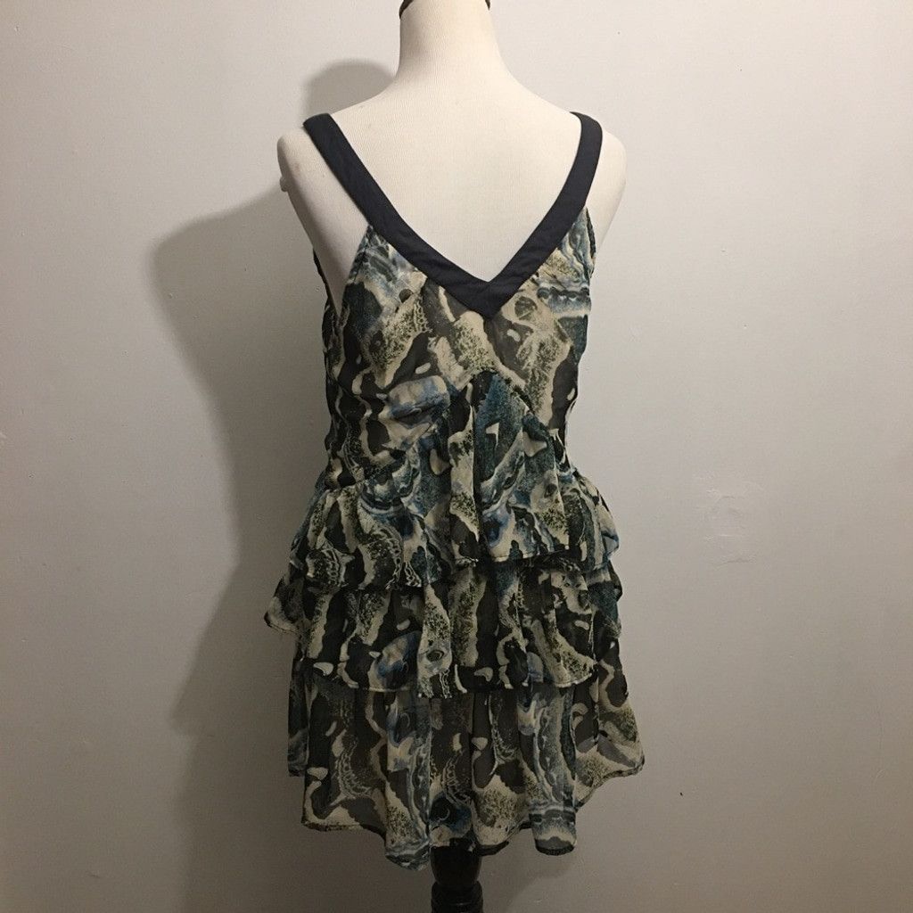 Other Kimchi Blue 3-Tier Ruffle Mini Dress: Size Medium Size L / US 10 / IT 46 - 7 Thumbnail