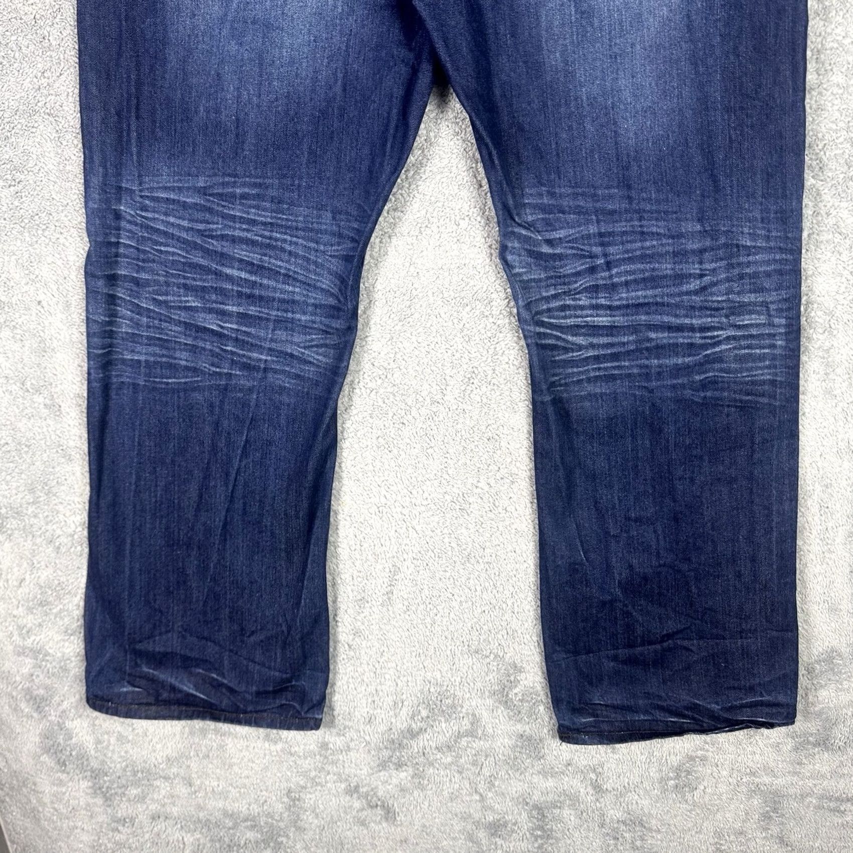 Vintage VINTAGE Helix Jeans Mens 38x30 Bootcut Embroidered Flames Cross Y2K Grunge Baggy Size US 38 / EU 54 - 5 Thumbnail