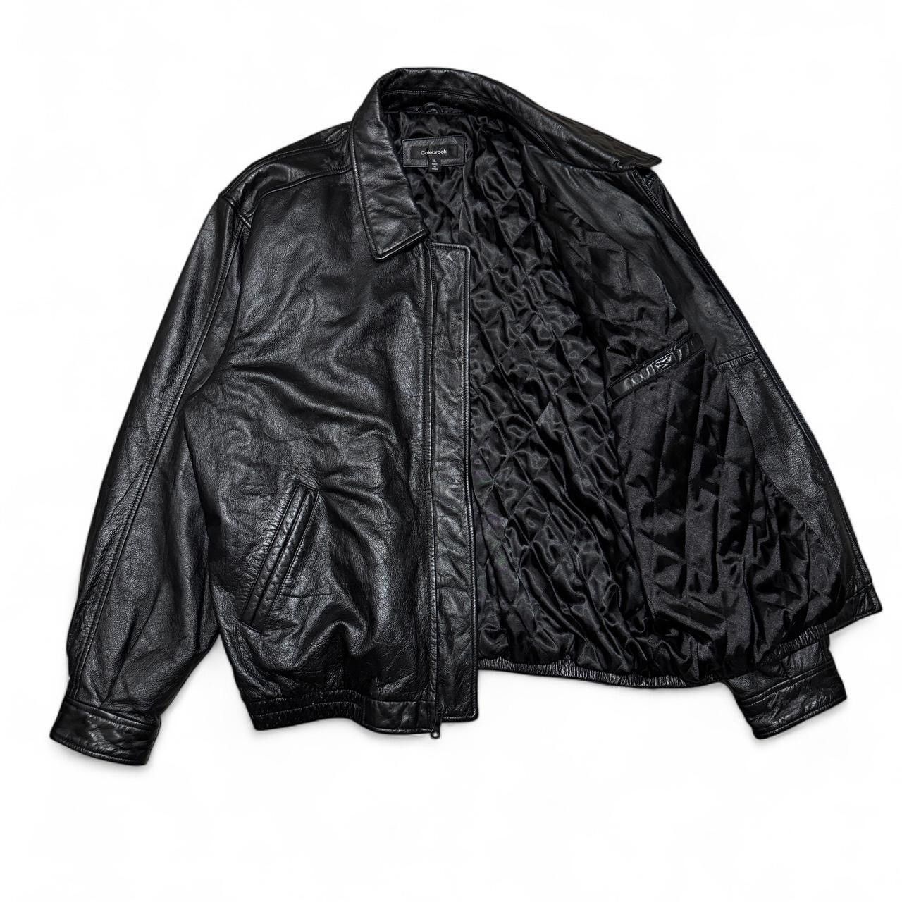 Other 1990s Colebrook Leather Bomber Jacket Size US XL / EU 56 / 4 - 3 Thumbnail