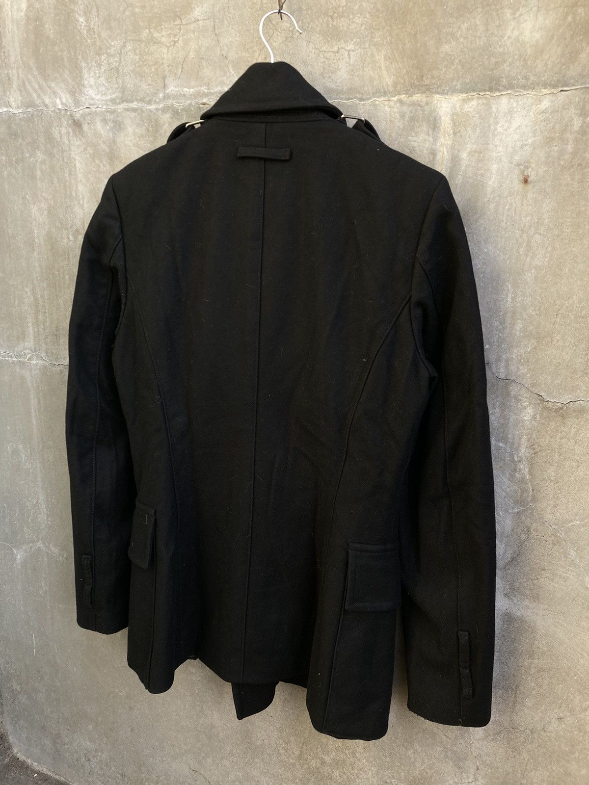 Jean Paul Gaultier Double Breasted Wool Pea Coat Size US S / EU 44-46 / 1 - 6 Thumbnail