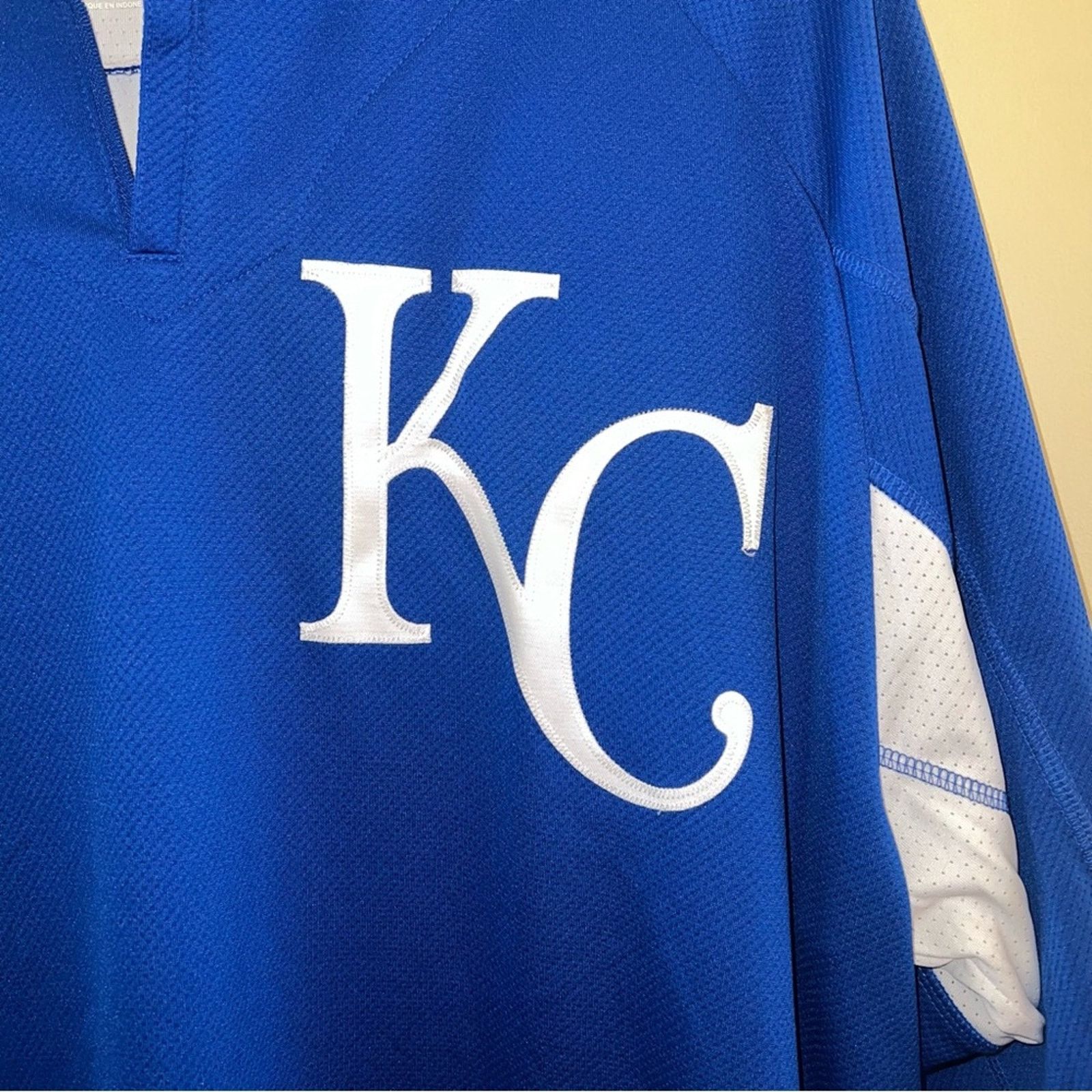 MLB MLB MAJESTIc Kansas City Royals high neck jersey XL Size US XL / EU 56 / 4 - 3 Thumbnail