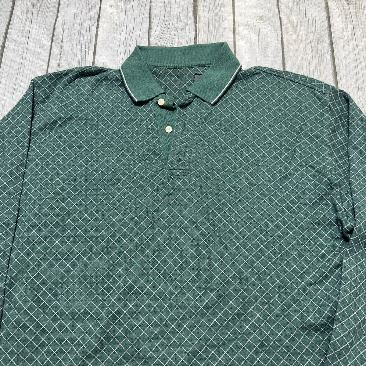 Dockers × Vintage Vintage Dockers long sleeve polo shirt Size US XL / EU 56 / 4 - 3 Thumbnail
