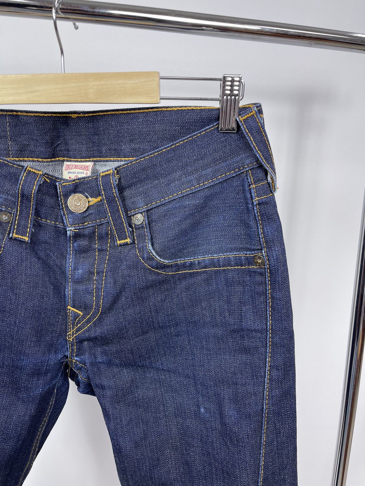 True Religion True Religion Jeans Dark Blue Women’s Y2K Denim Size 28 USA Size 28" / US 6 / IT 42 - 3 Thumbnail