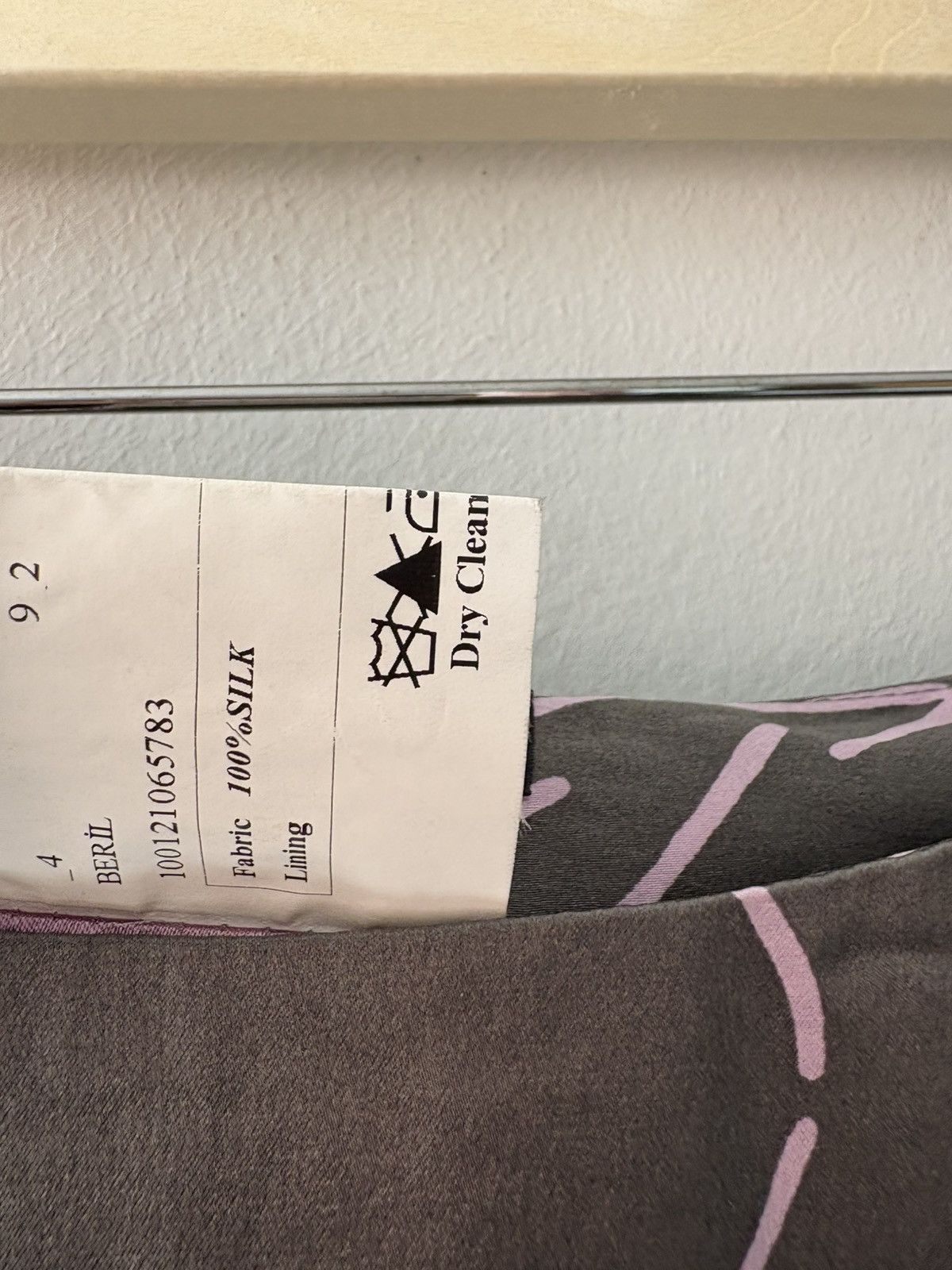 Vintage Network silk skirt Size 24" / US 00 / IT 34 - 8 Thumbnail
