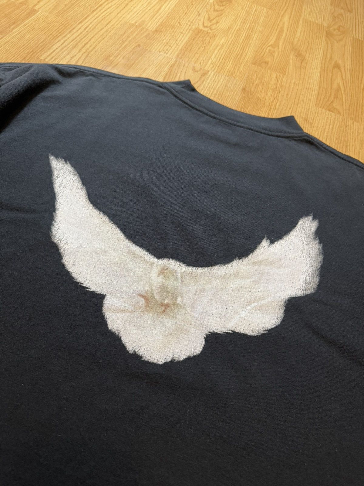 Balenciaga × Gap × Yeezy BALENCIAGA Yeezy Gap dove no seam tee Size US M / EU 48-50 / 2 - 2 Thumbnail