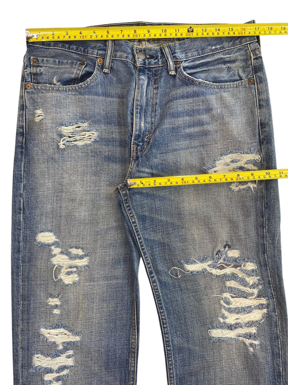 Levi's Levi’s Vintage Acid Wash Style Distressed Jeans Size US 34 / EU 50 - 5 Thumbnail
