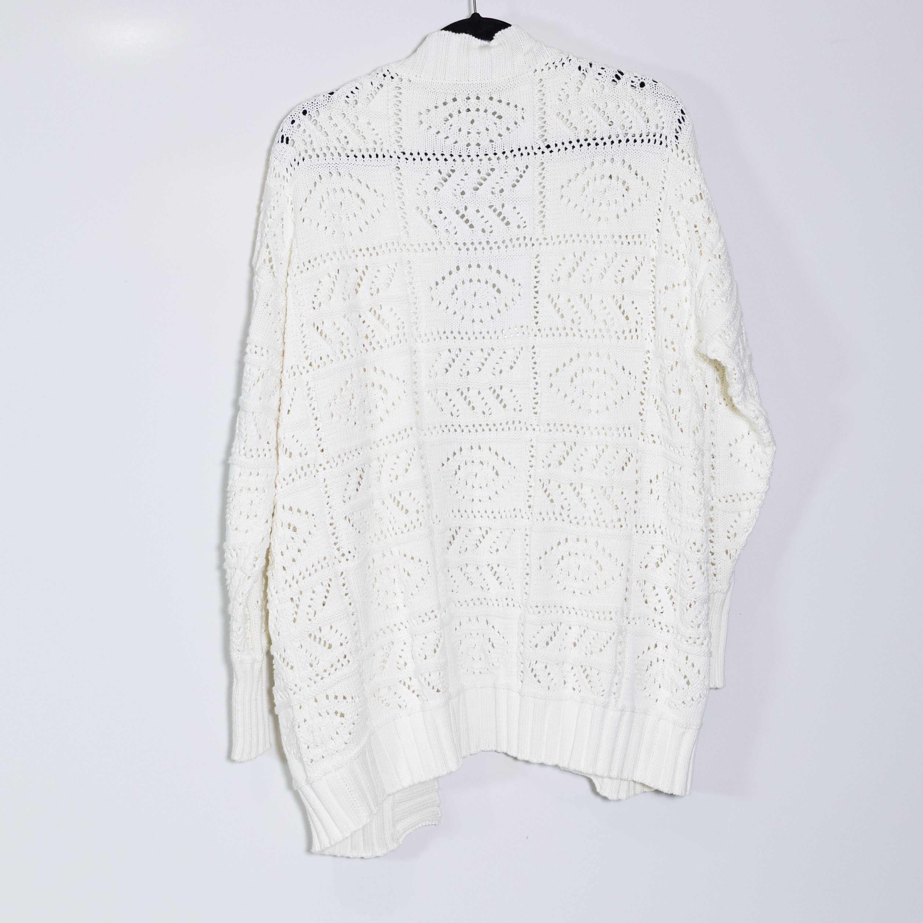 Autumn Cashmere NEW Cotton By Autumn Cashmere Tile Stitch Size L / US 10 / IT 46 - 4 Thumbnail