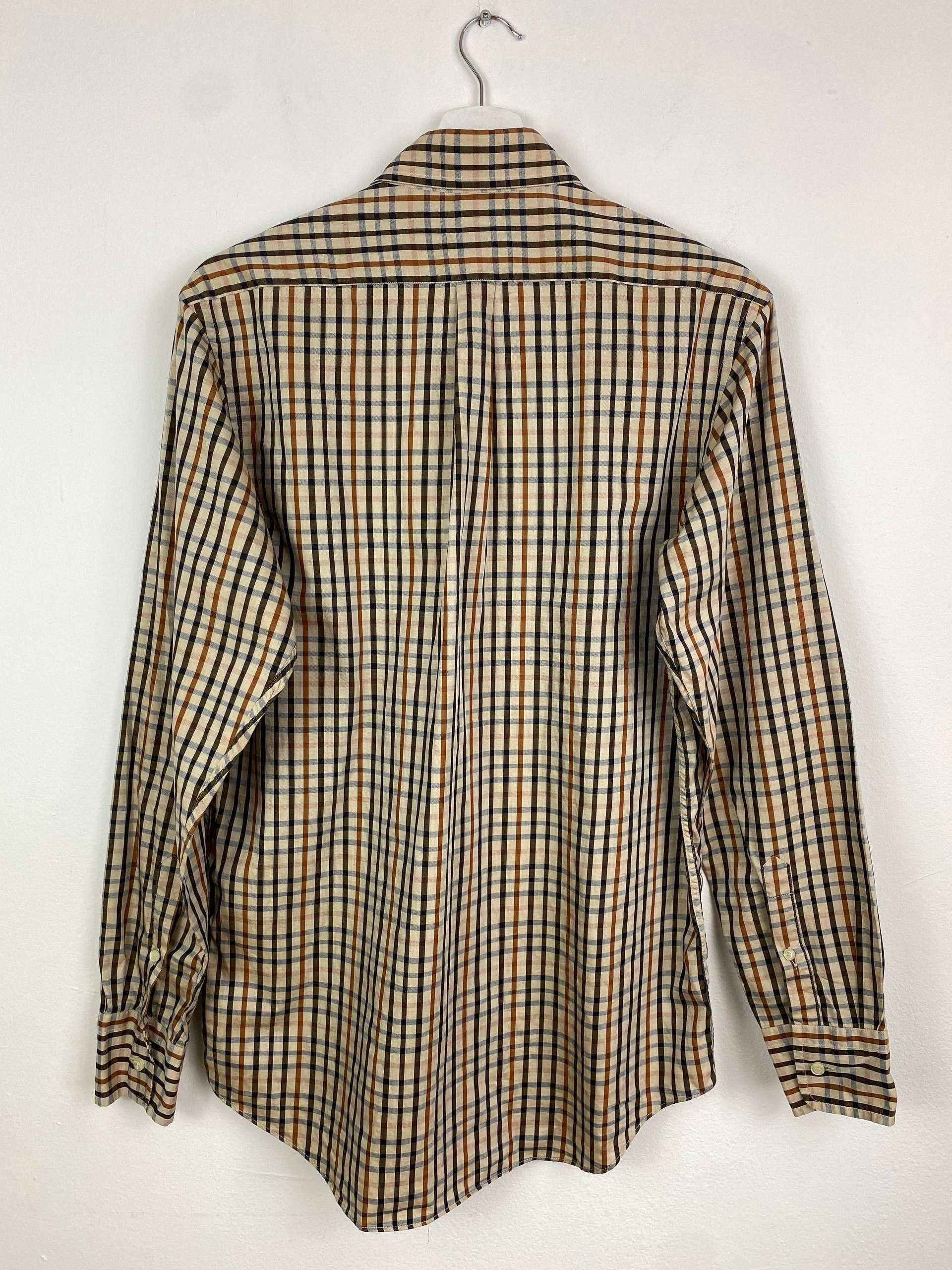 DAKS DAKS London Signature House Check Button-Down Shirt Size M Size US M / EU 48-50 / 2 - 7 Thumbnail