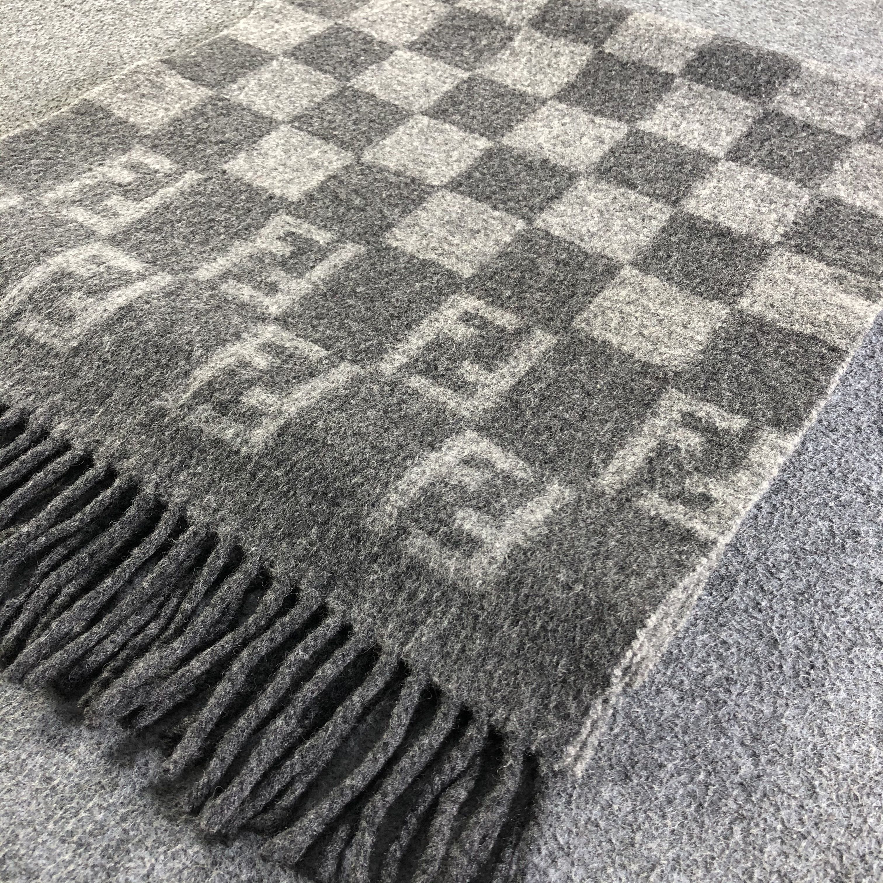 Vintage Fendi Monogram Wool Scarf / Muffler / Neckwear P110 Size ONE SIZE - 3 Thumbnail