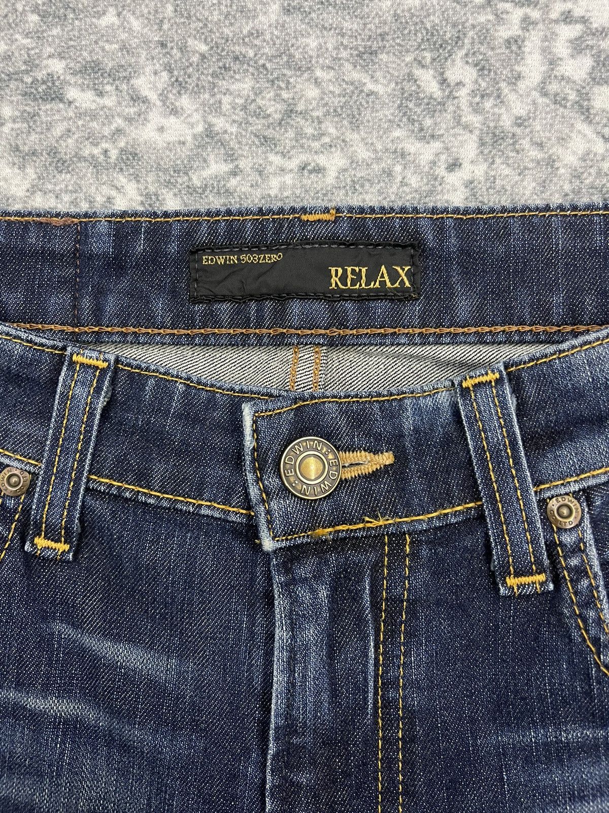 Edwin Edwin 503 Zero Relax Denim Size US 32 / EU 48 - 4 Thumbnail
