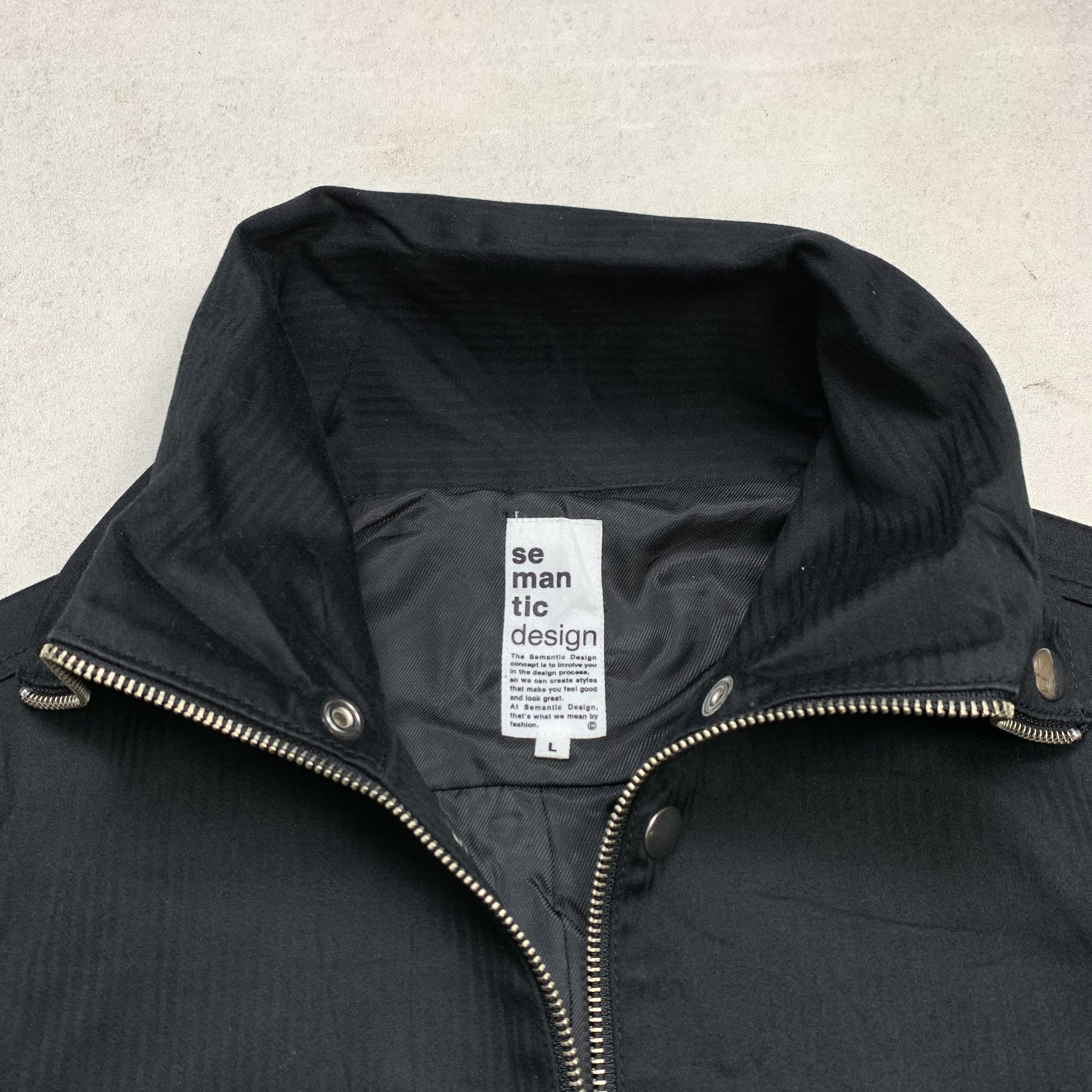 Japanese Brand Semantic Design Multi Pocket Bondage Seditionaries Jacket Size US M / EU 48-50 / 2 - 7 Thumbnail