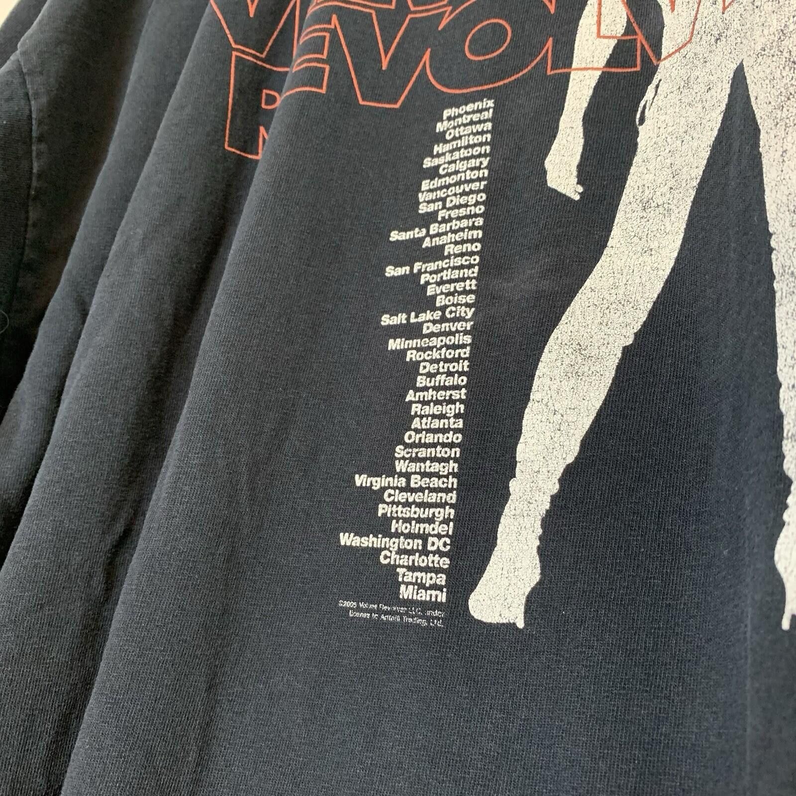 Vintage Vintage 2005 Velvet Revolver Tour Band Shirt Black Size XL Size US XL / EU 56 / 4 - 5 Thumbnail