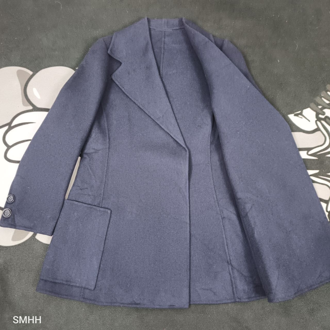 Agnona 🔥 Vintage AGNONA Navy Wool Jacket – Size 40 Size M / US 6-8 / IT 42-44 - 15 Thumbnail