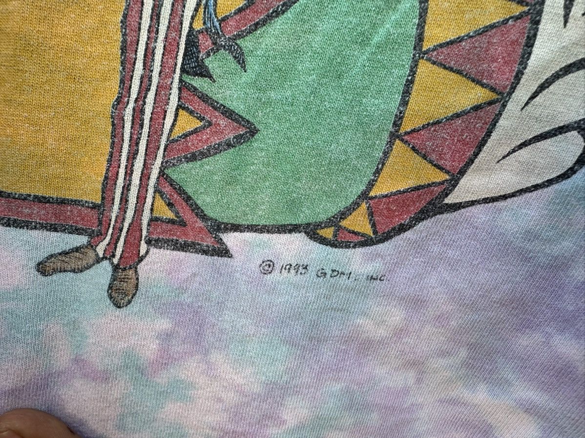 Grateful Dead × Vintage 1993 Vintage The Greatful Dead Roller Coaster T-shirt Size US XL / EU 56 / 4 - 5 Thumbnail