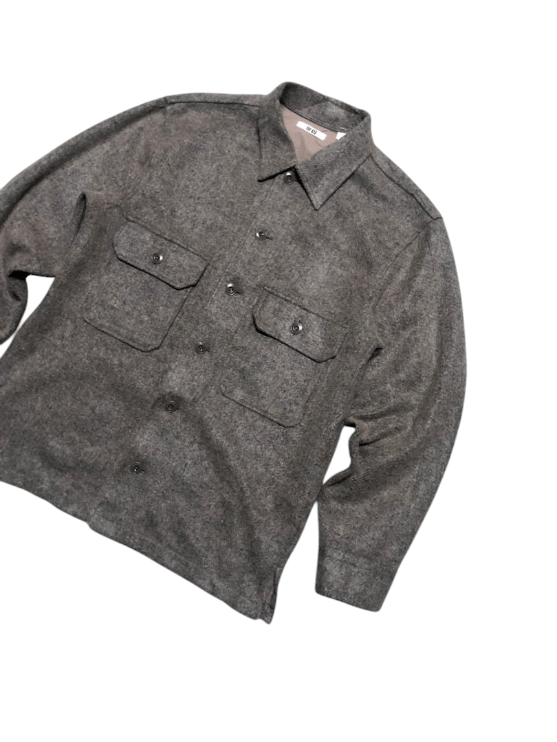 Lemaire × Uniqlo Christopher Lemaire x Uniqlo Wool Shirt Jacket Button Down Size US M / EU 48-50 / 2 - 5 Thumbnail