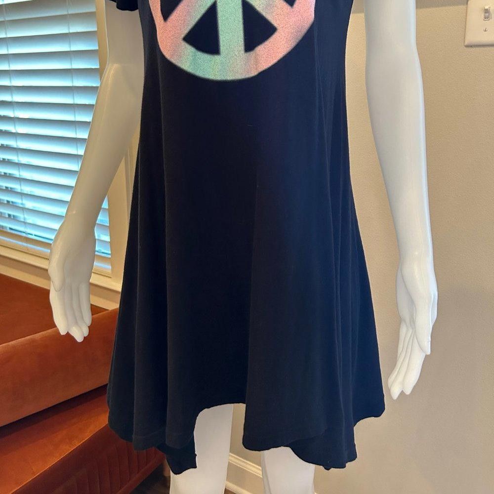 Wildfox Wildfox Stel Peace Babydoll T-shirt Dress Size M / US 6-8 / IT 42-44 - 4 Thumbnail