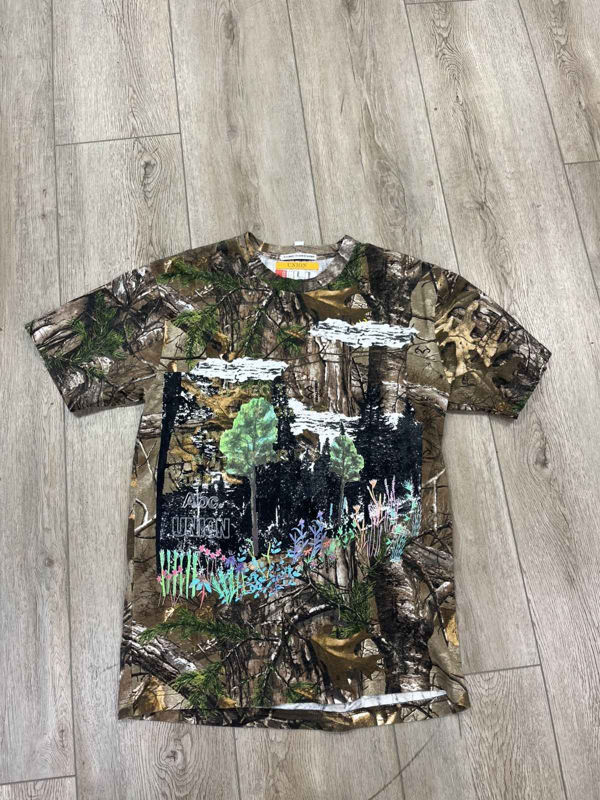 Advisory Board Crystals × Union LA ABC X UNION Camo T-Shirt Size US L / EU 52-54 / 3 - 1 Thumbnail